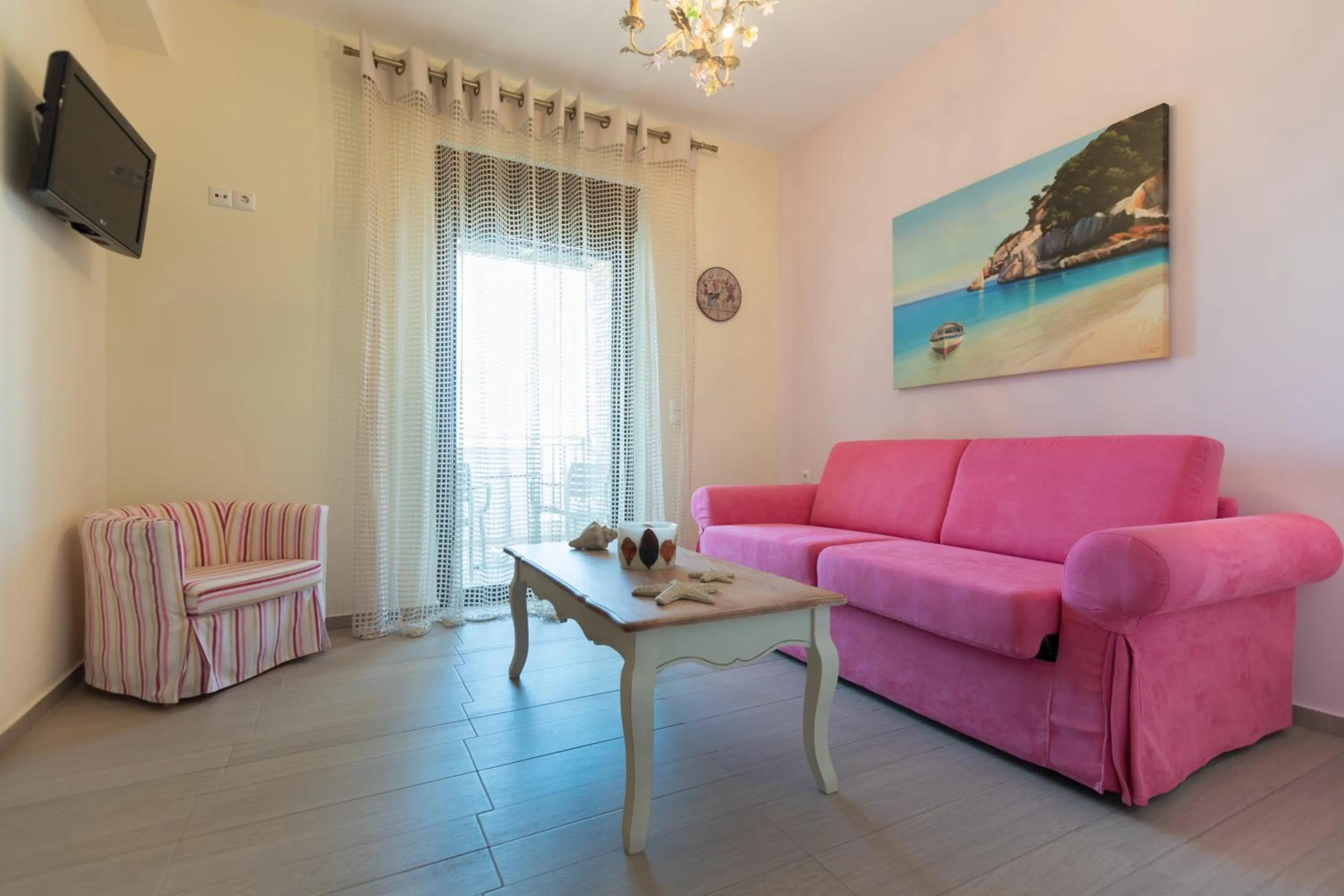 Living room in Elafonisos Resort