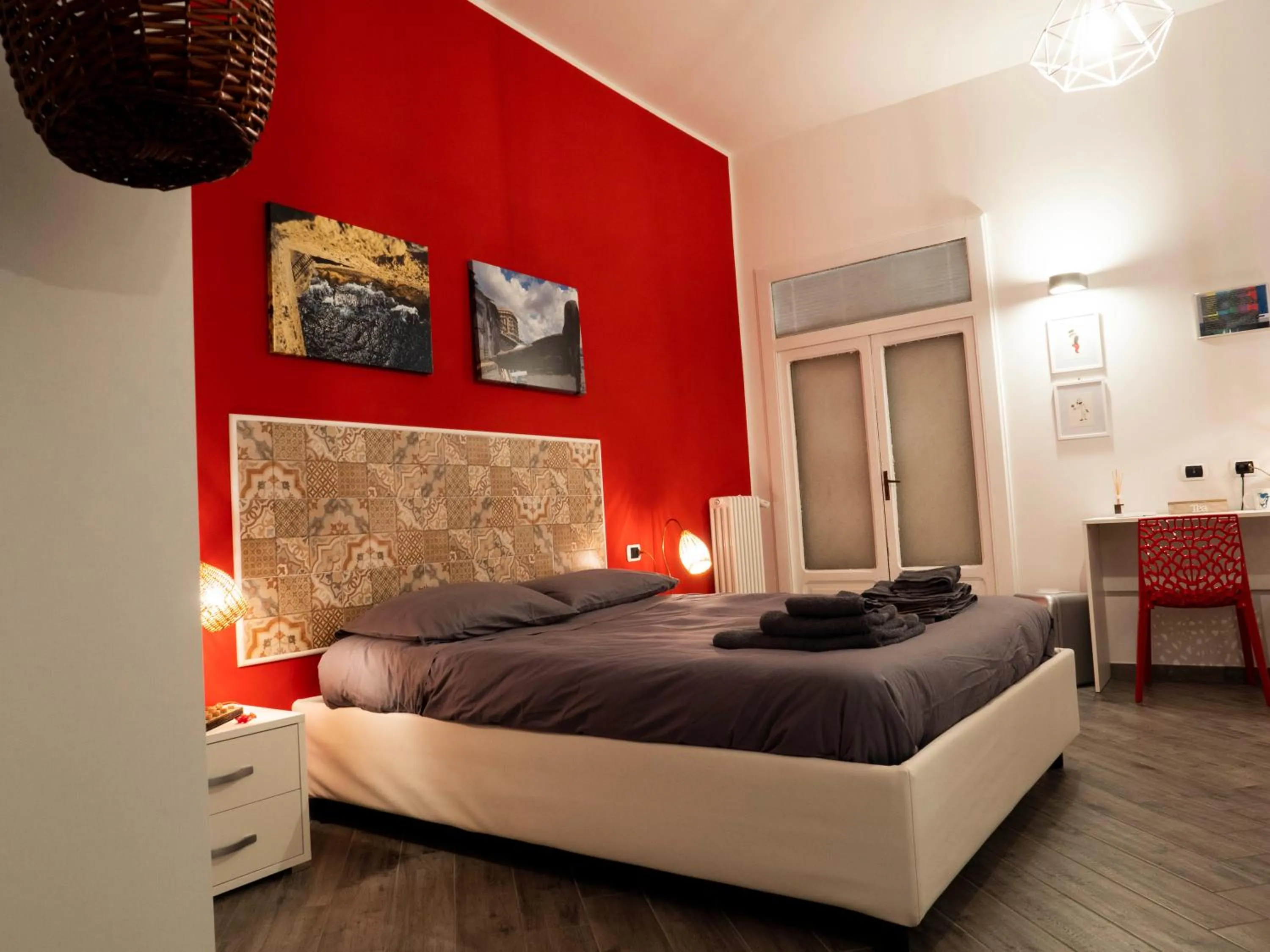 Bed in B&B Cosmoneapolitan