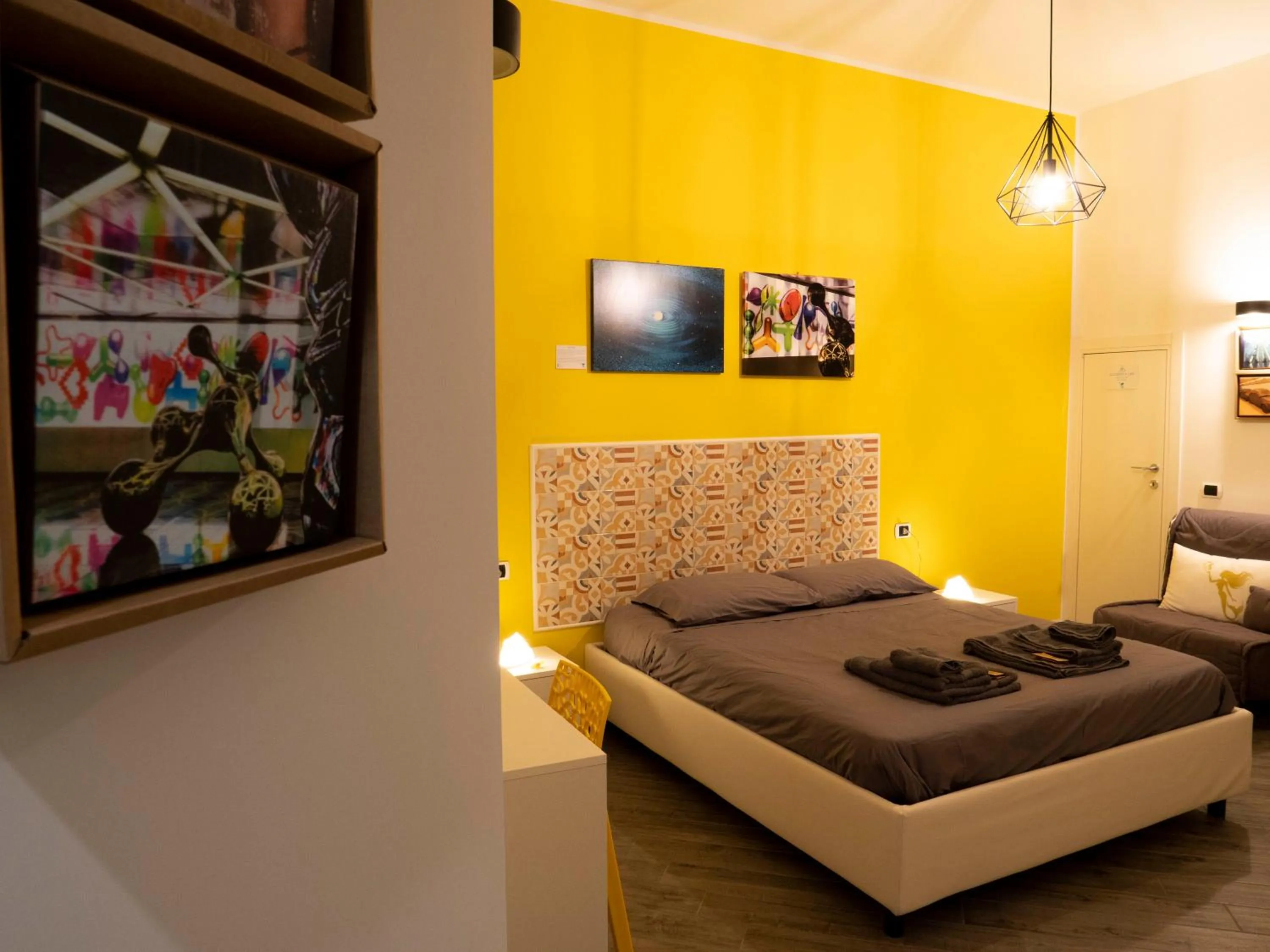 Bed in B&B Cosmoneapolitan