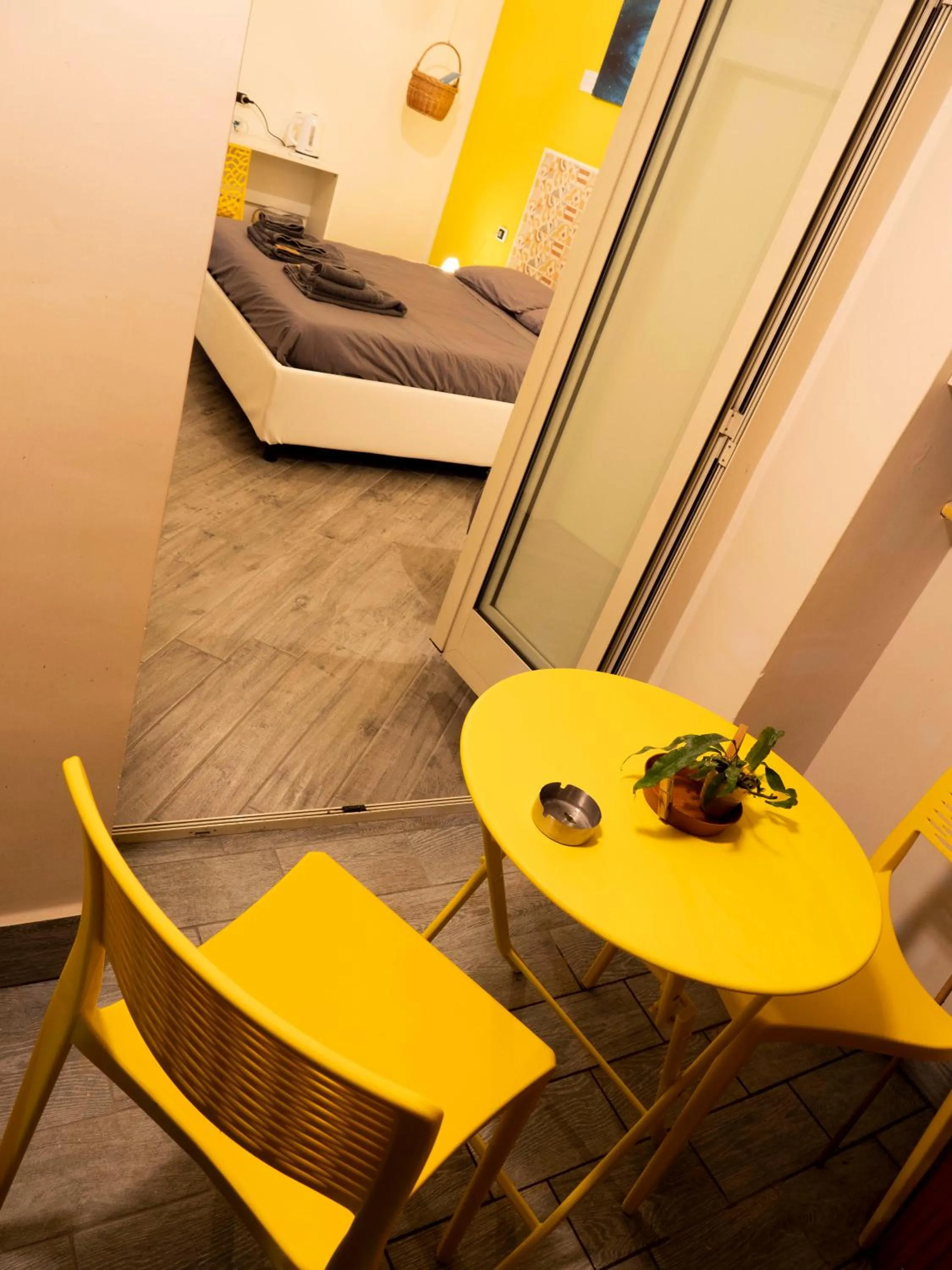 Balcony/Terrace in B&B Cosmoneapolitan