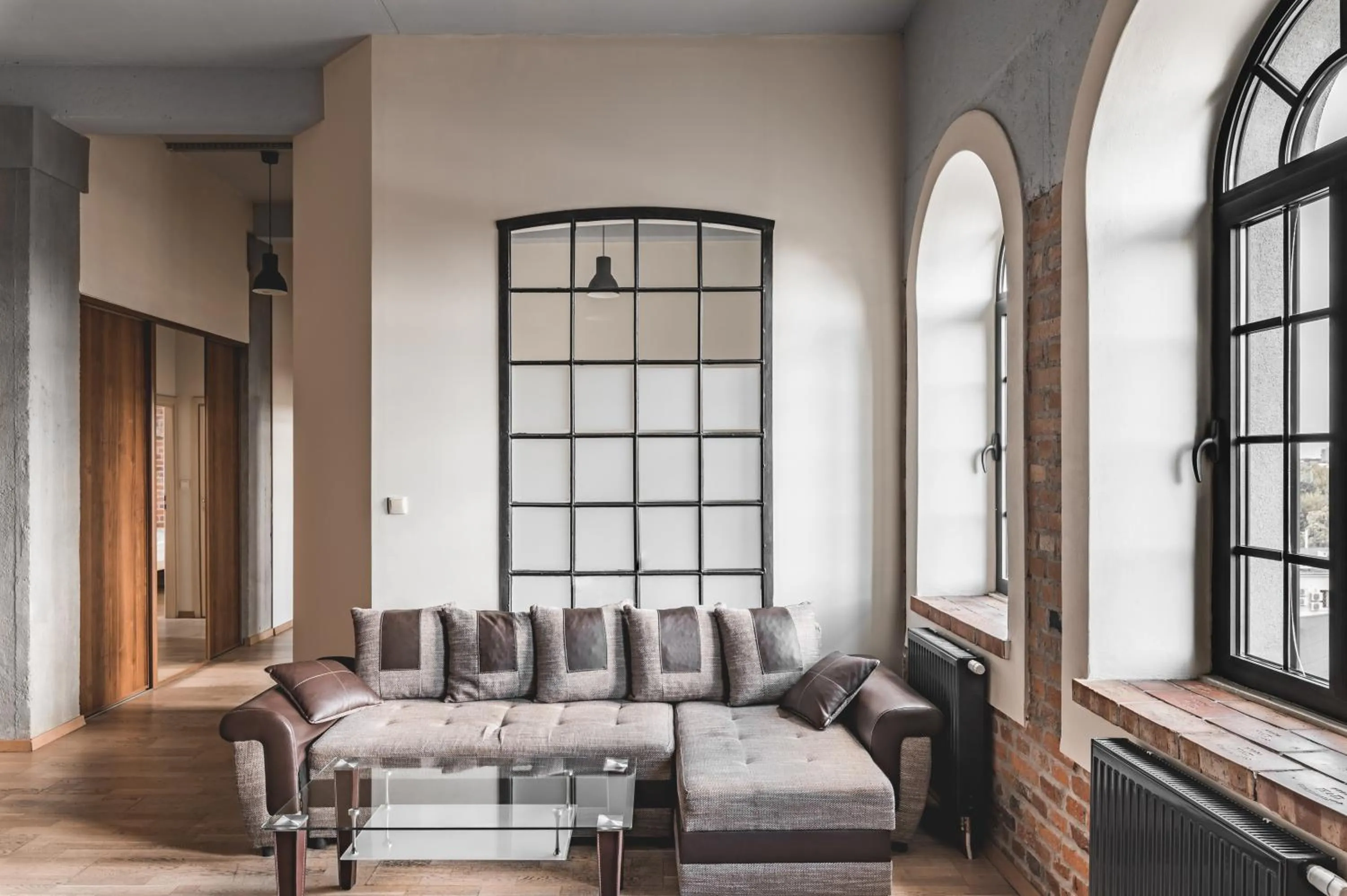 Living room in Aparthotel Stara Przędzalnia