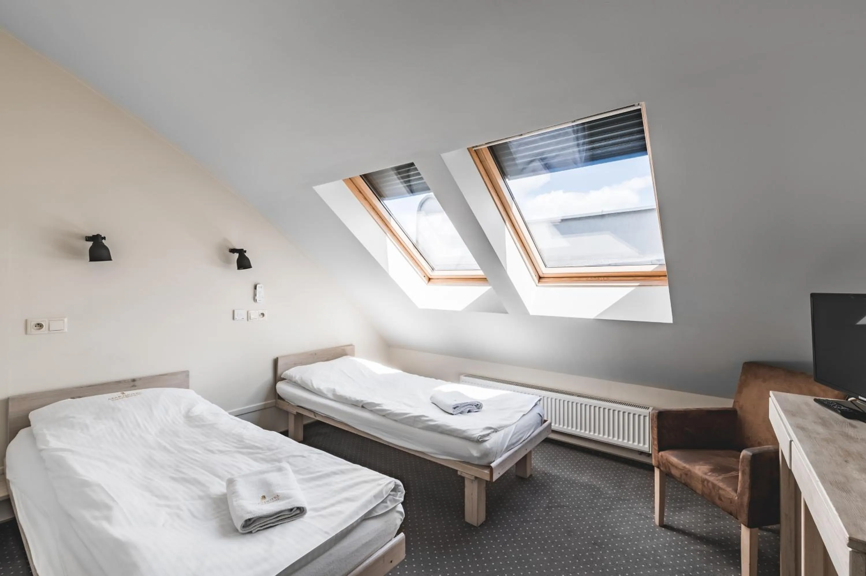 Bed in Aparthotel Stara Przędzalnia