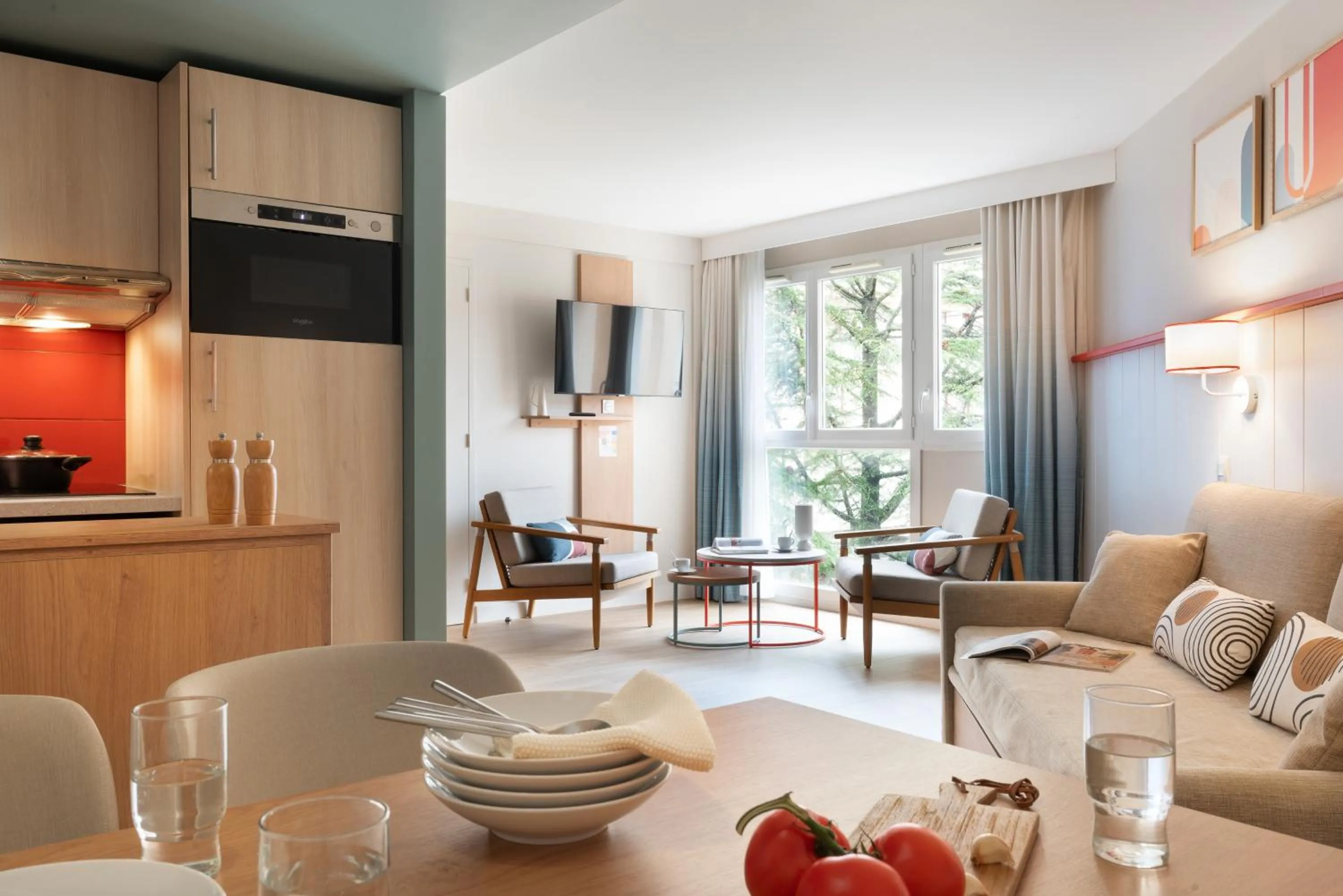 TV and multimedia in Résidence Pierre & Vacances Premium Haguna