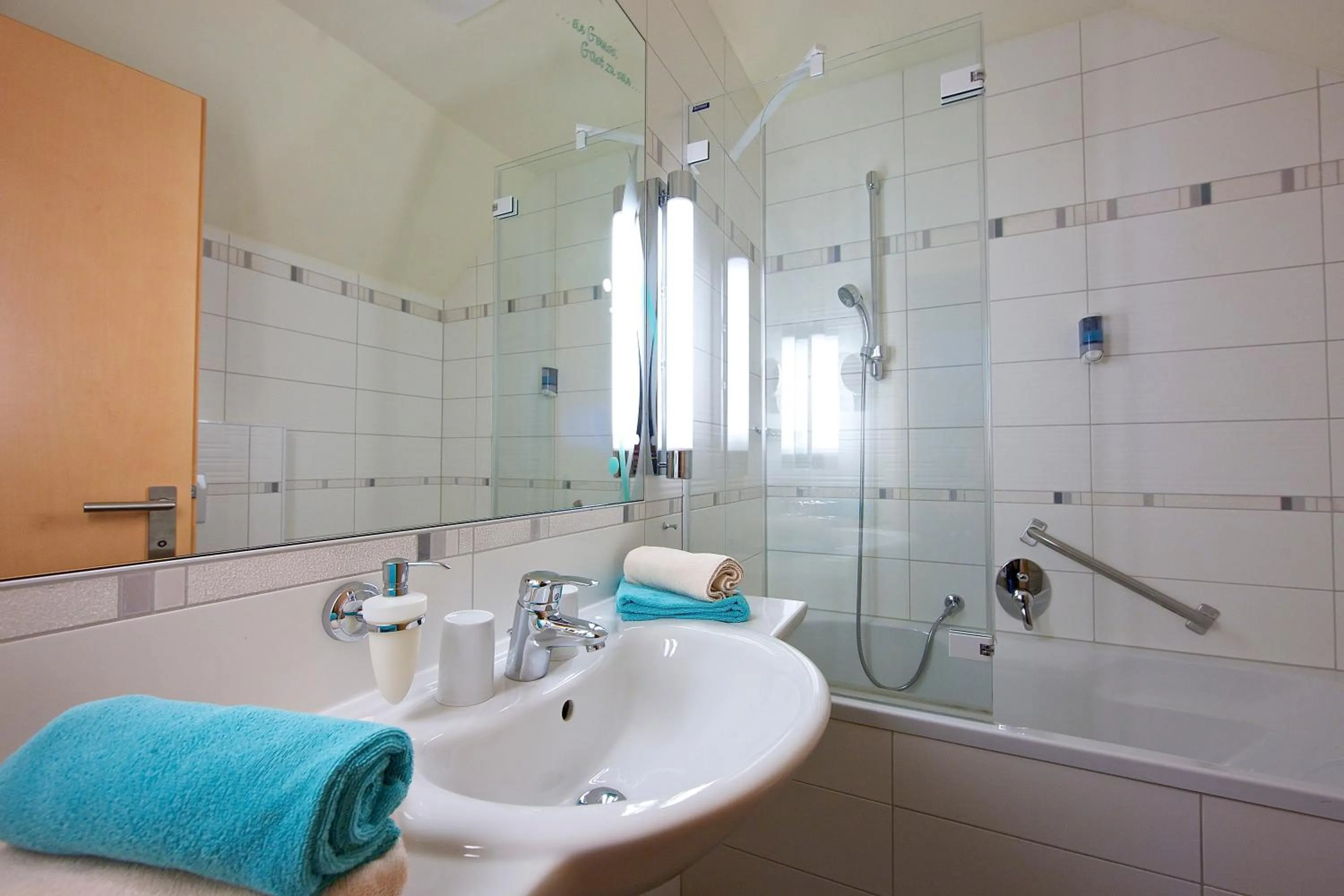 Bathroom in Hotel Zollner