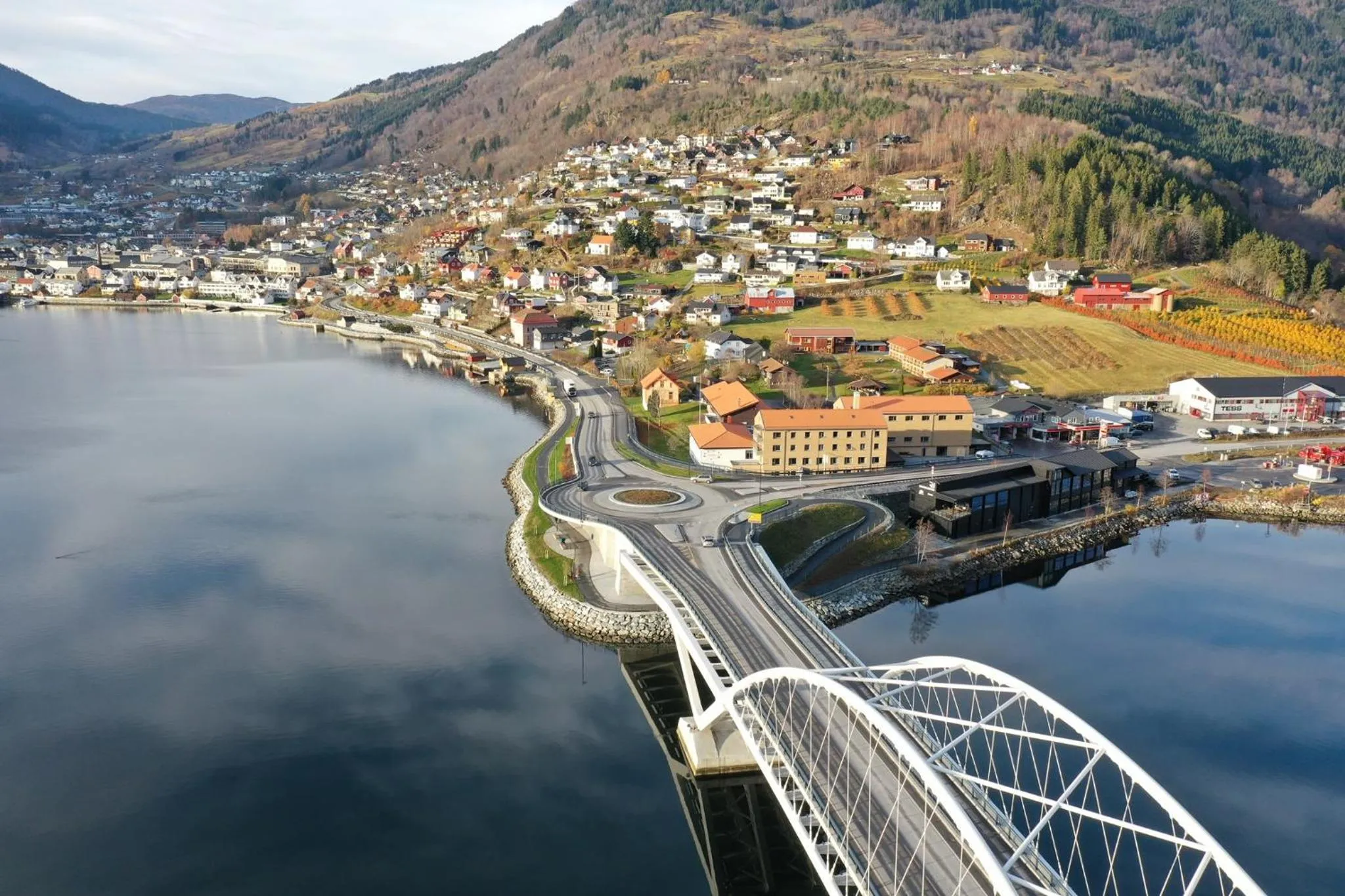 Bird's eye view in Sogndal Bed & Breakfast
