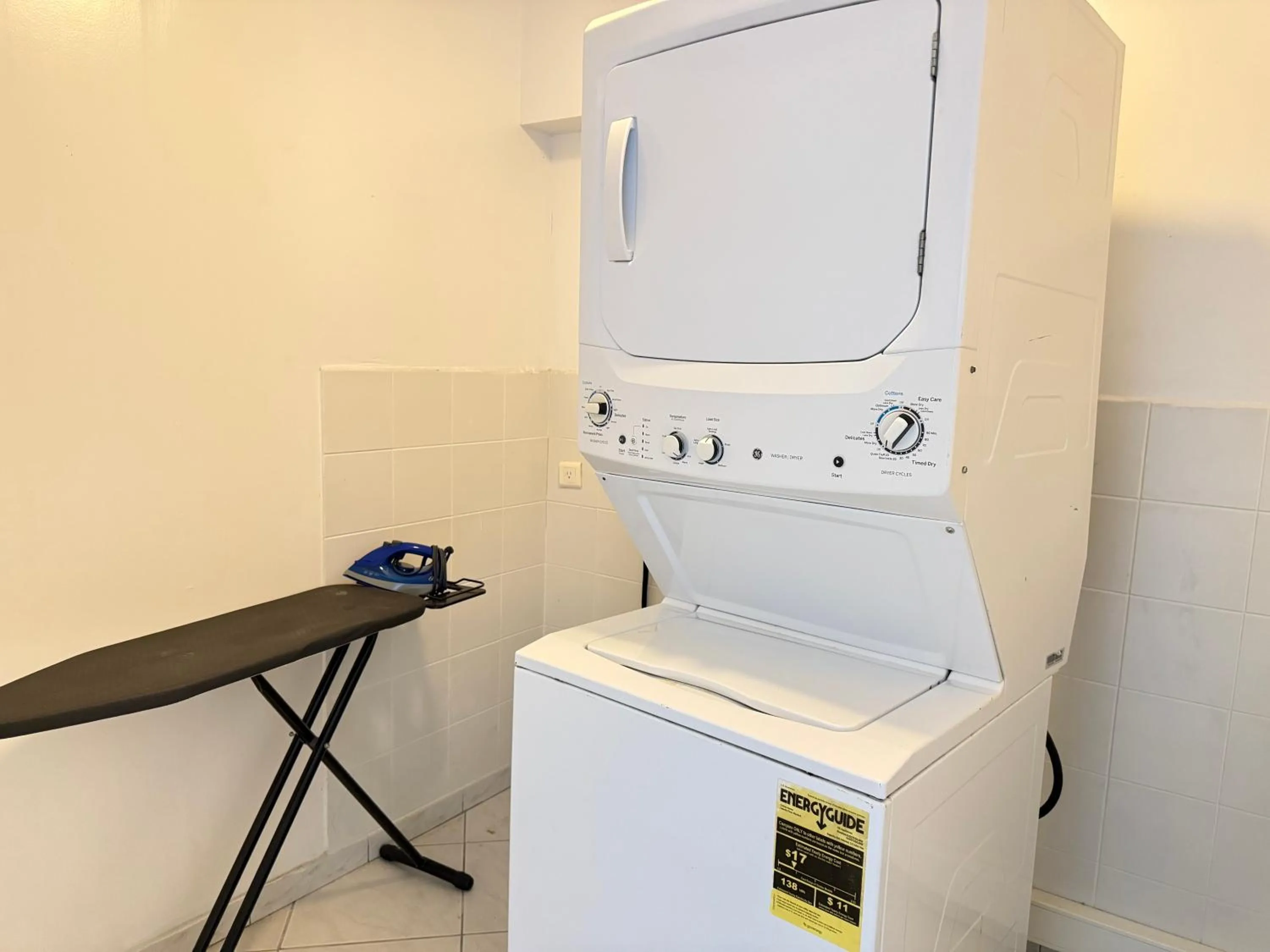 washing machine in Sapphire Beach Club Resort