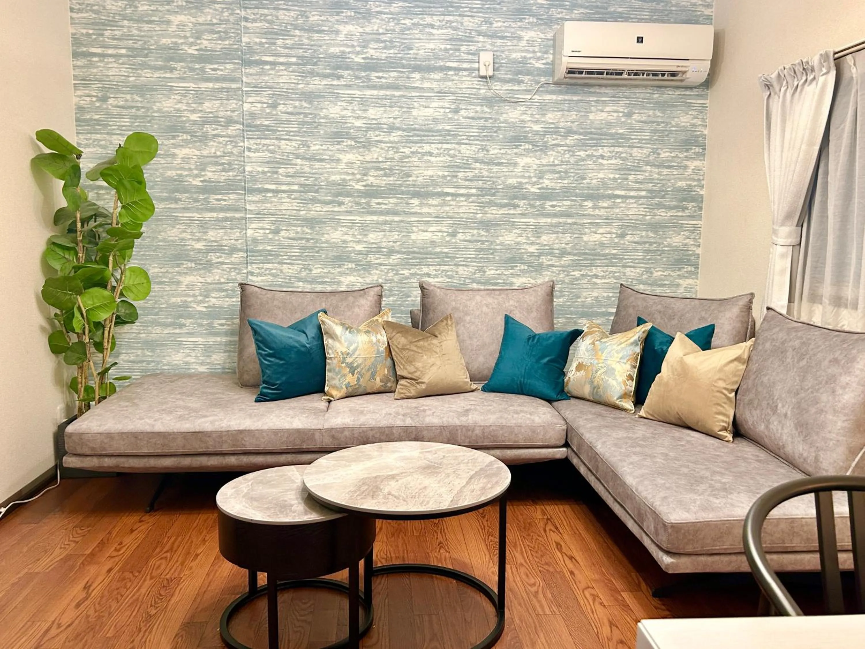 Living room in MON Kishinosato-tamade Ekimae -vacation rental-