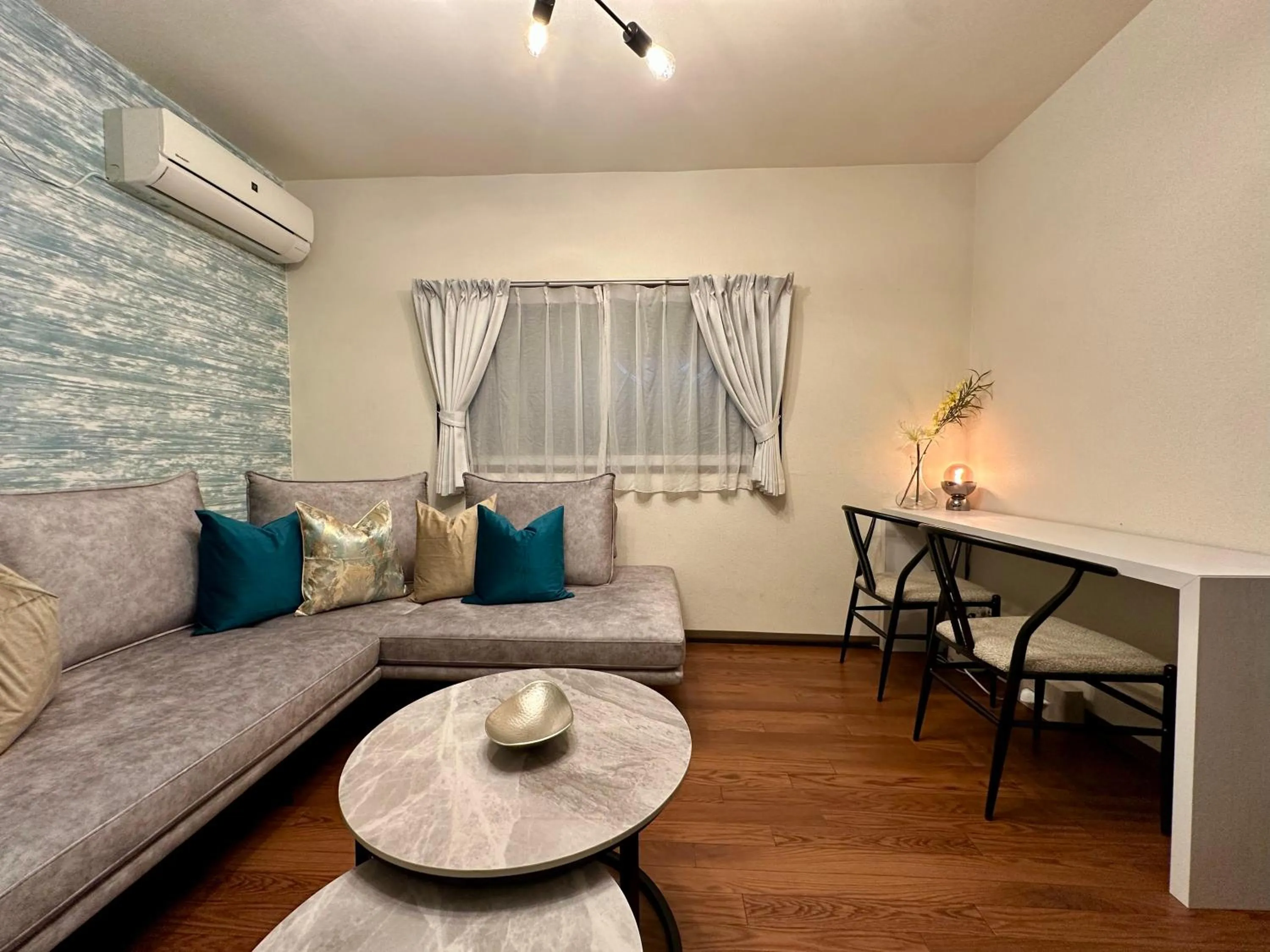 Living room in MON Kishinosato-tamade Ekimae -vacation rental-