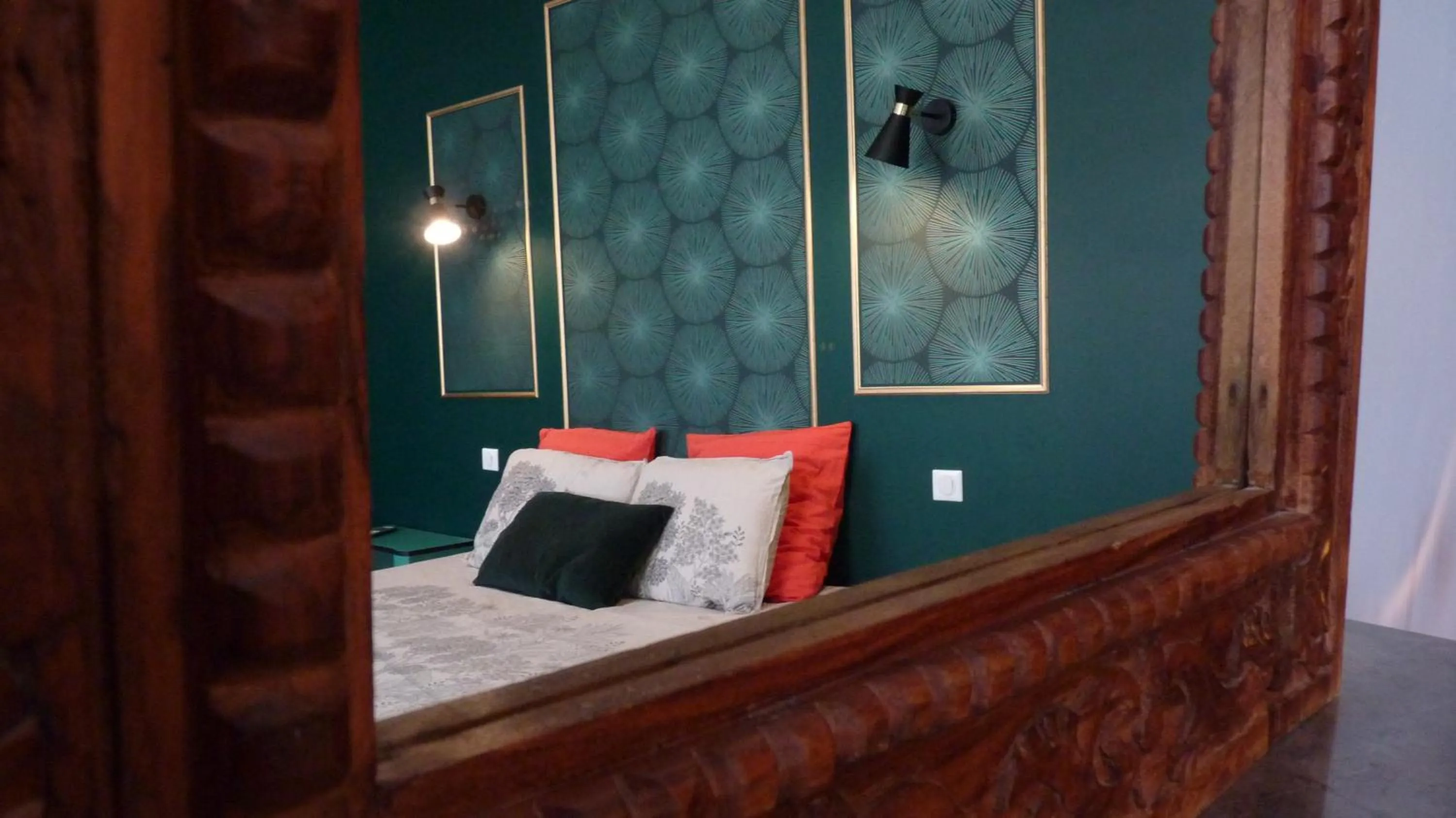 Decorative detail in Chambres d'hôtes Coté Halles