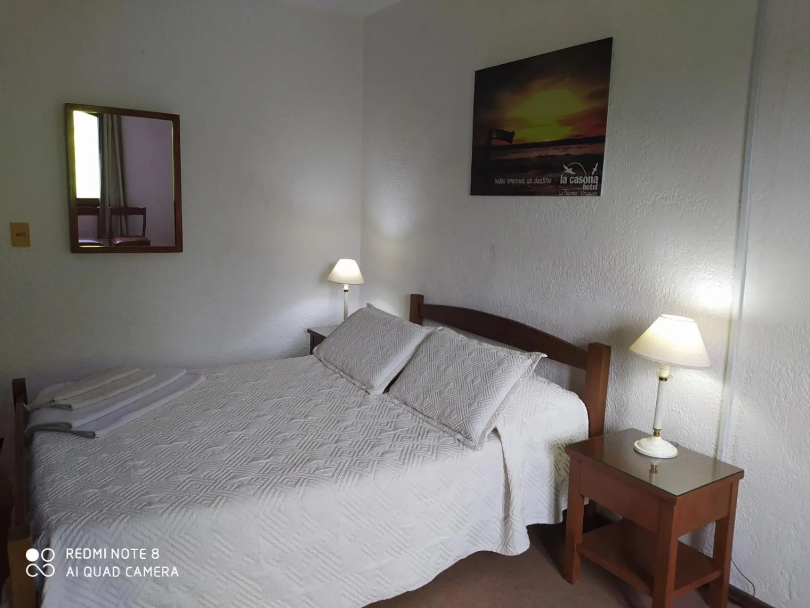 Bed in Hotel La Casona