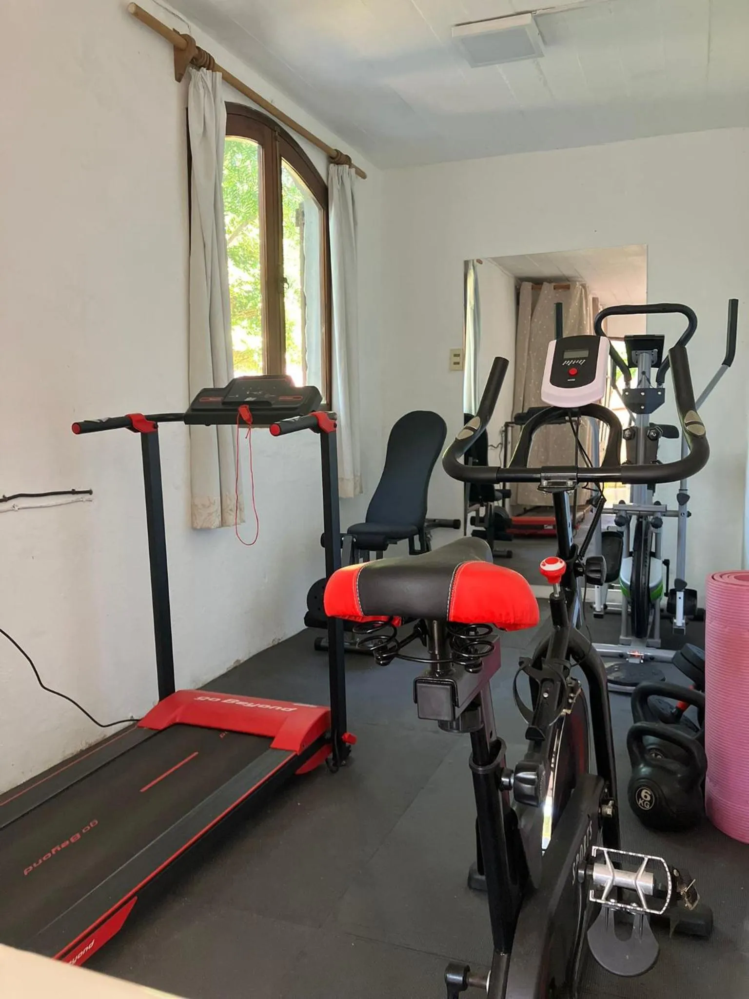 Fitness centre/facilities in Hotel La Casona