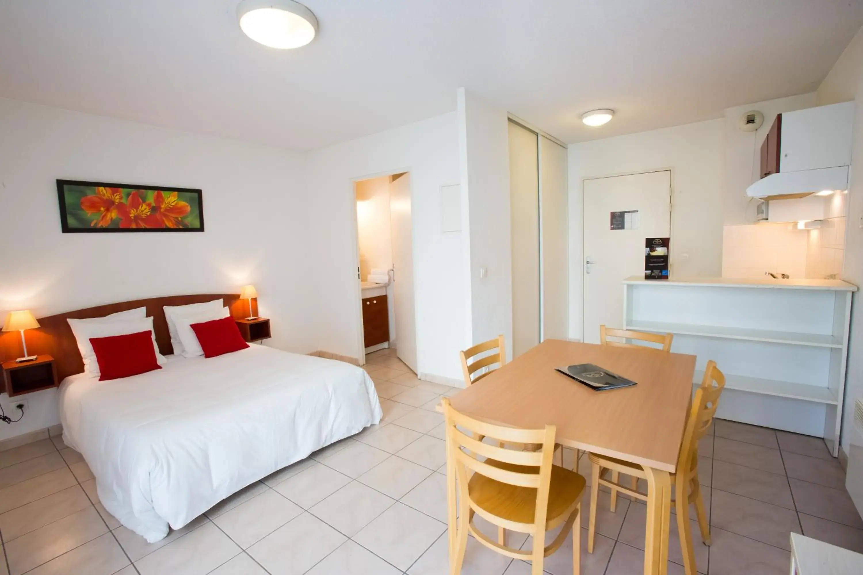 Studio with 1 Double Bed (1-2 Adults) in All Suites Appart Hôtel - Bordeaux - Mérignac Aéroport Studio with 1 Double Bed (1-2 Adults) in All Suites Appart Hôtel - Bordeaux - Mérignac Aéroport