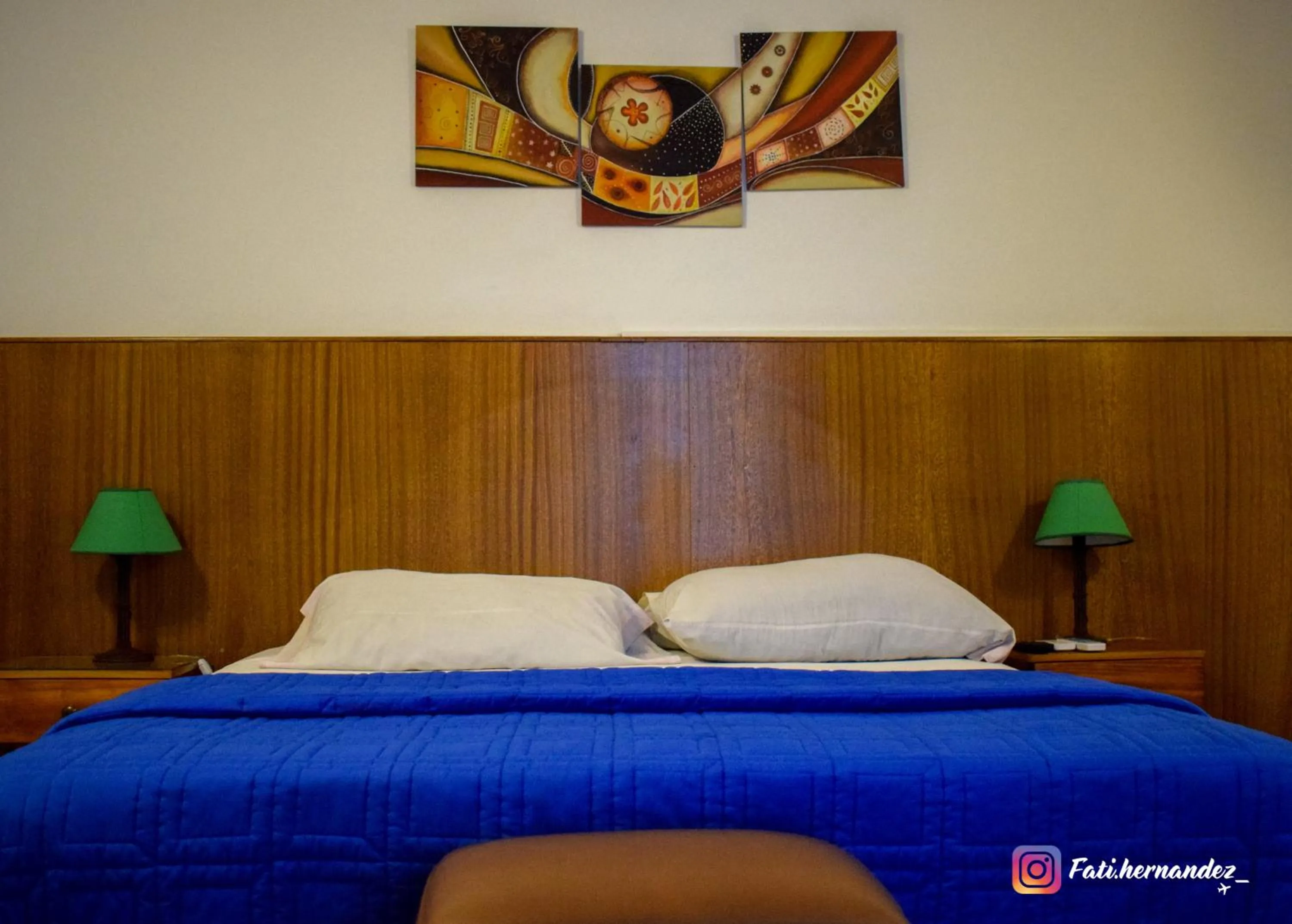 Bed in Hotel Casablanca Montevideo