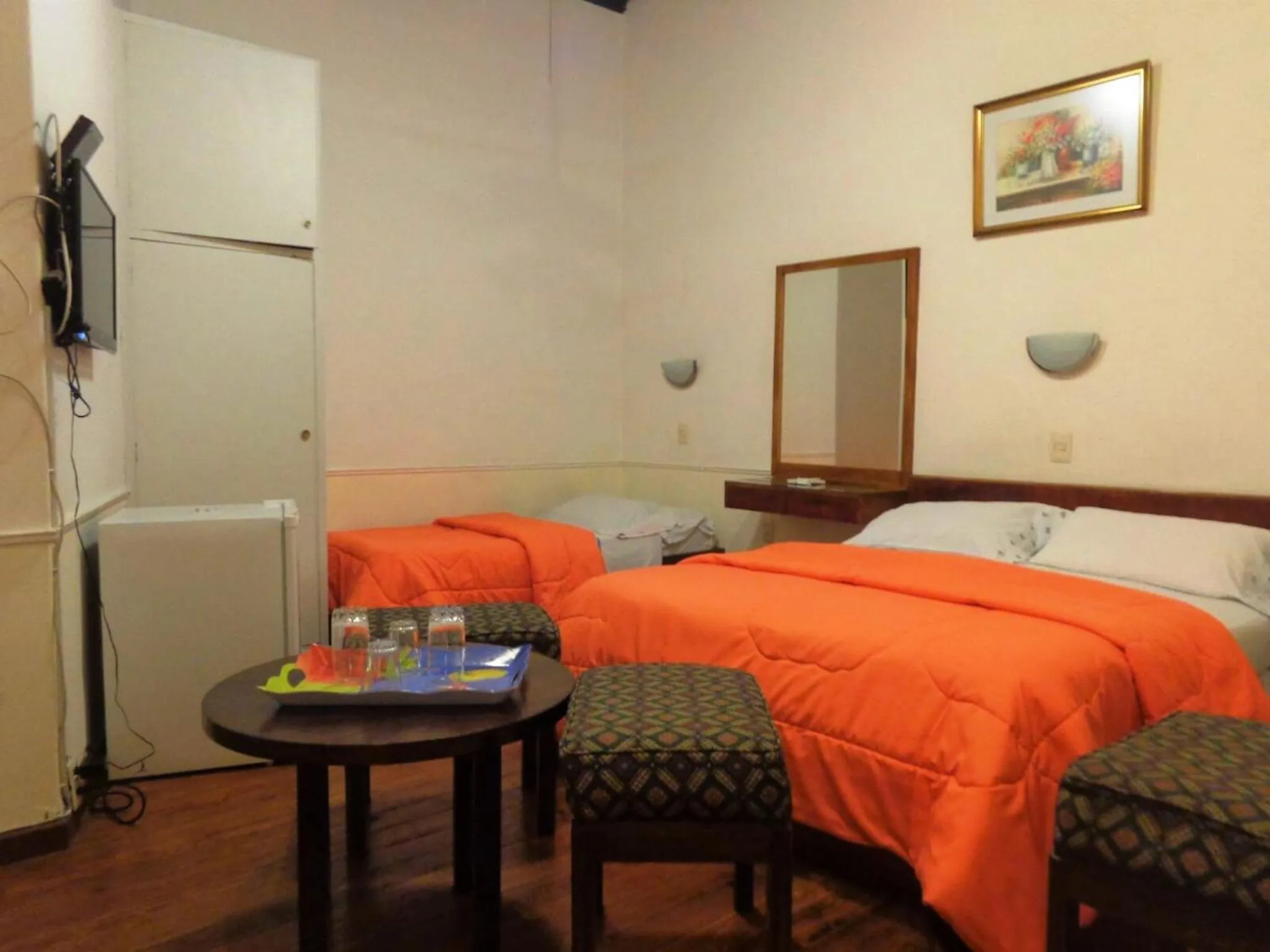 Bed in Hotel Casablanca Montevideo