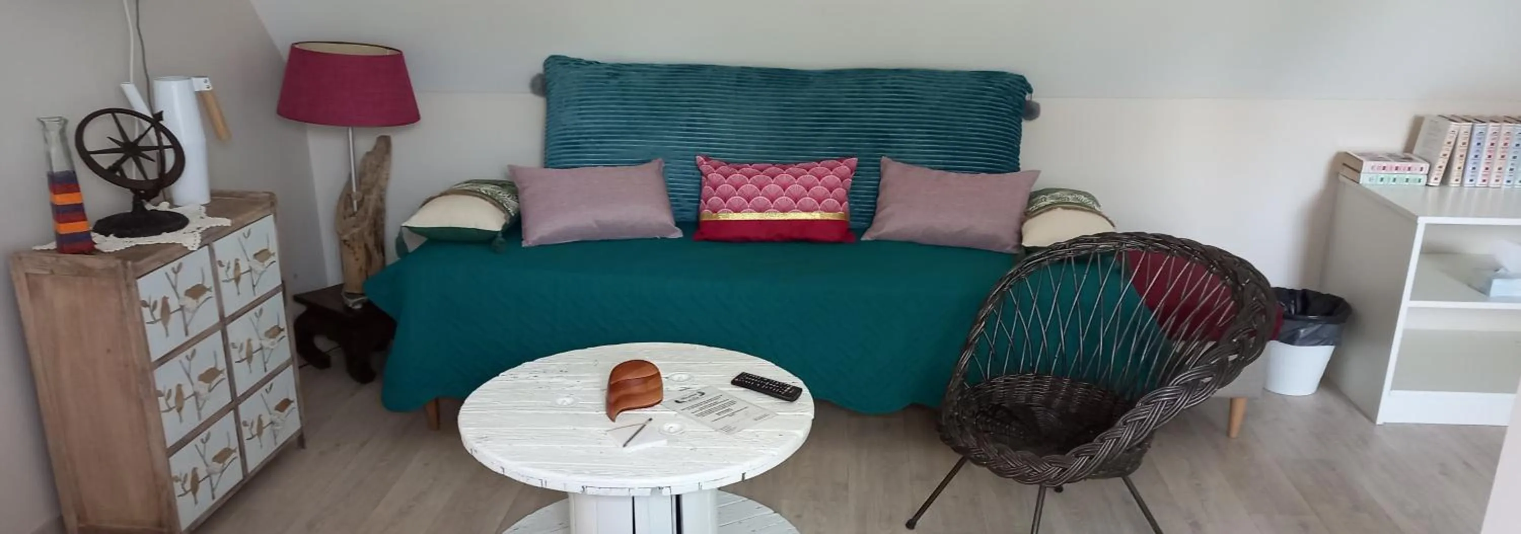 Living room in Aux penates de Toni Beauval