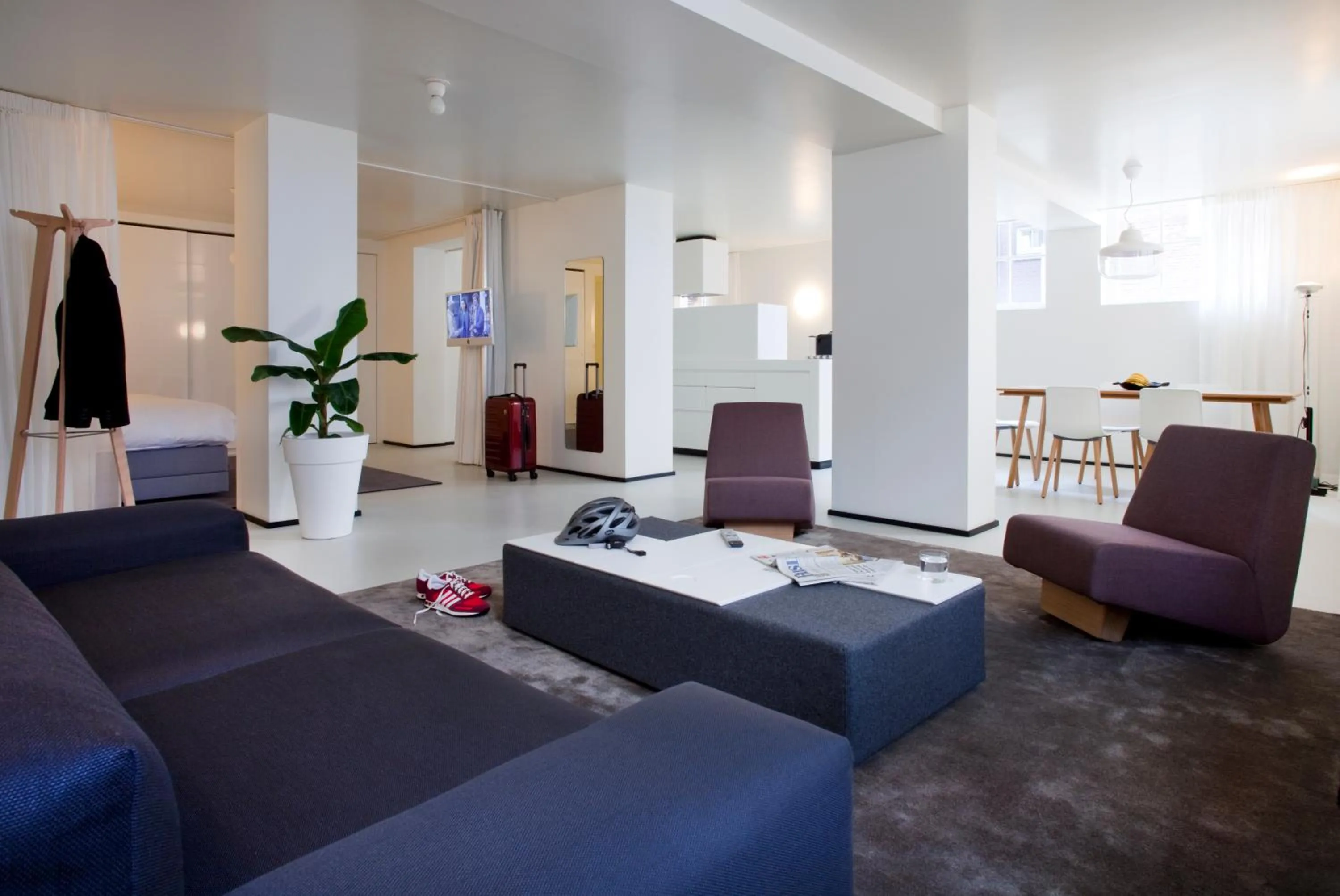 Living room in Urban Residences Maastricht