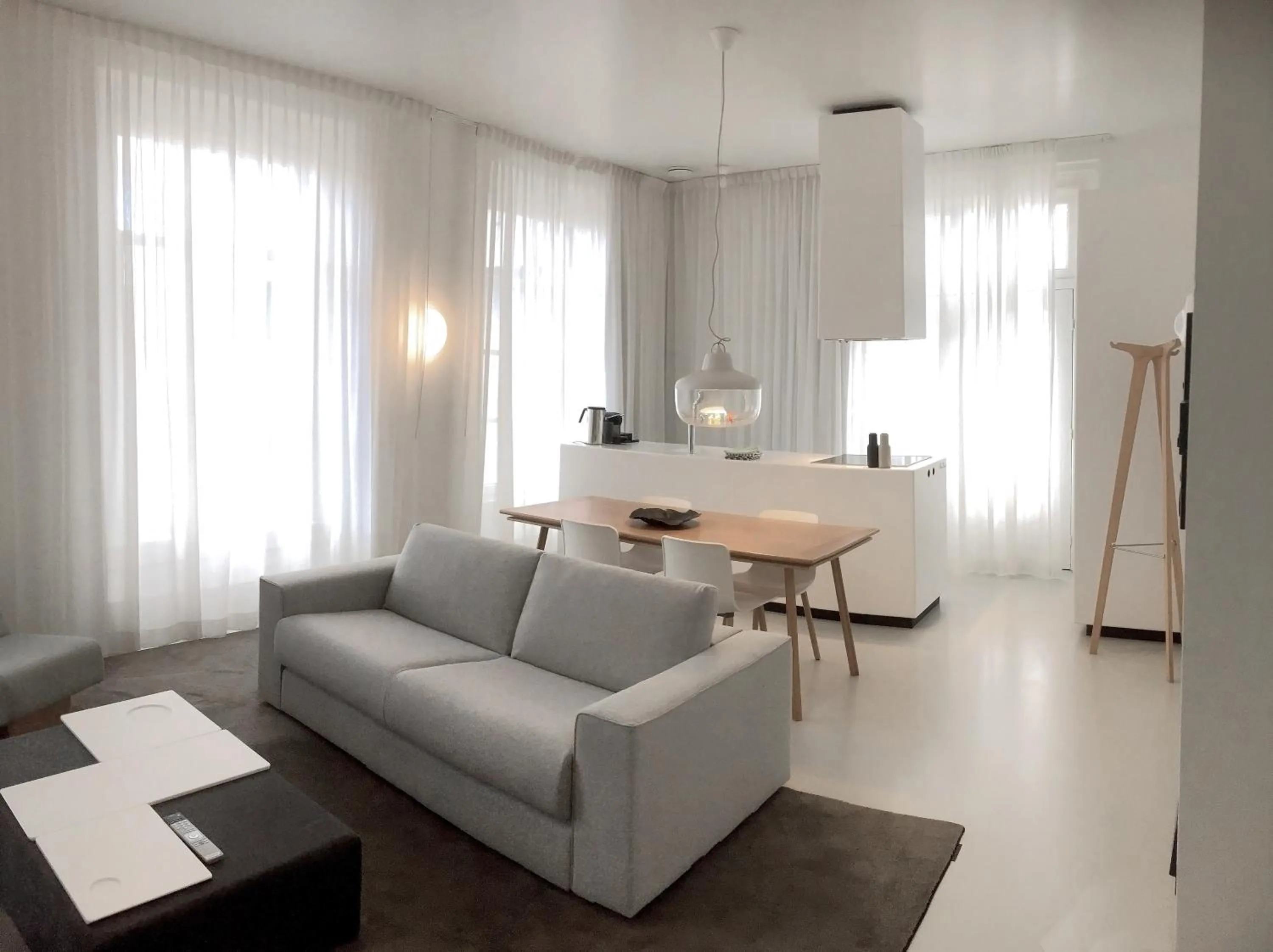 Seating area in Urban Residences Maastricht