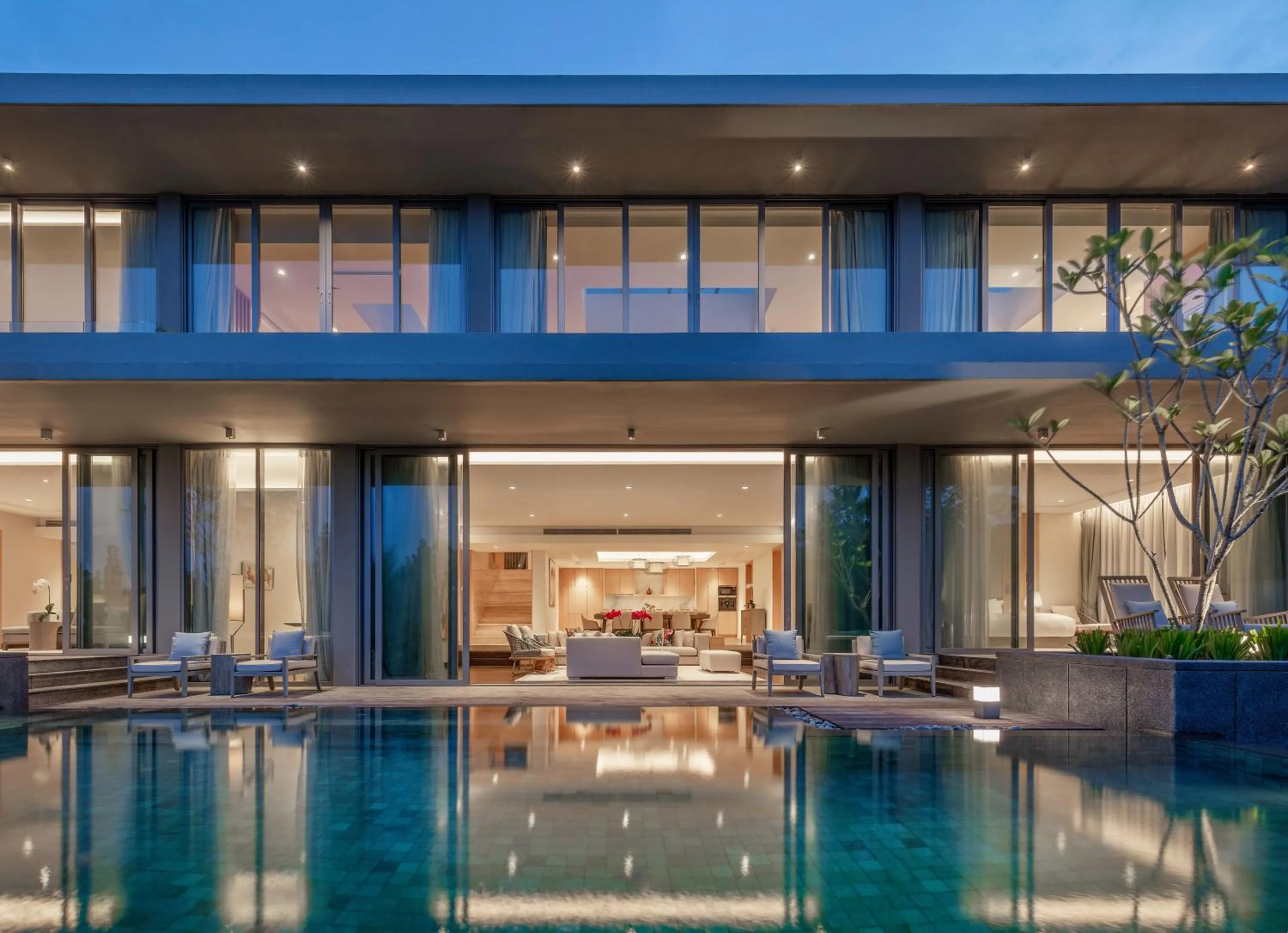 Pool view in Anantara Desaru Coast Resort & Villas