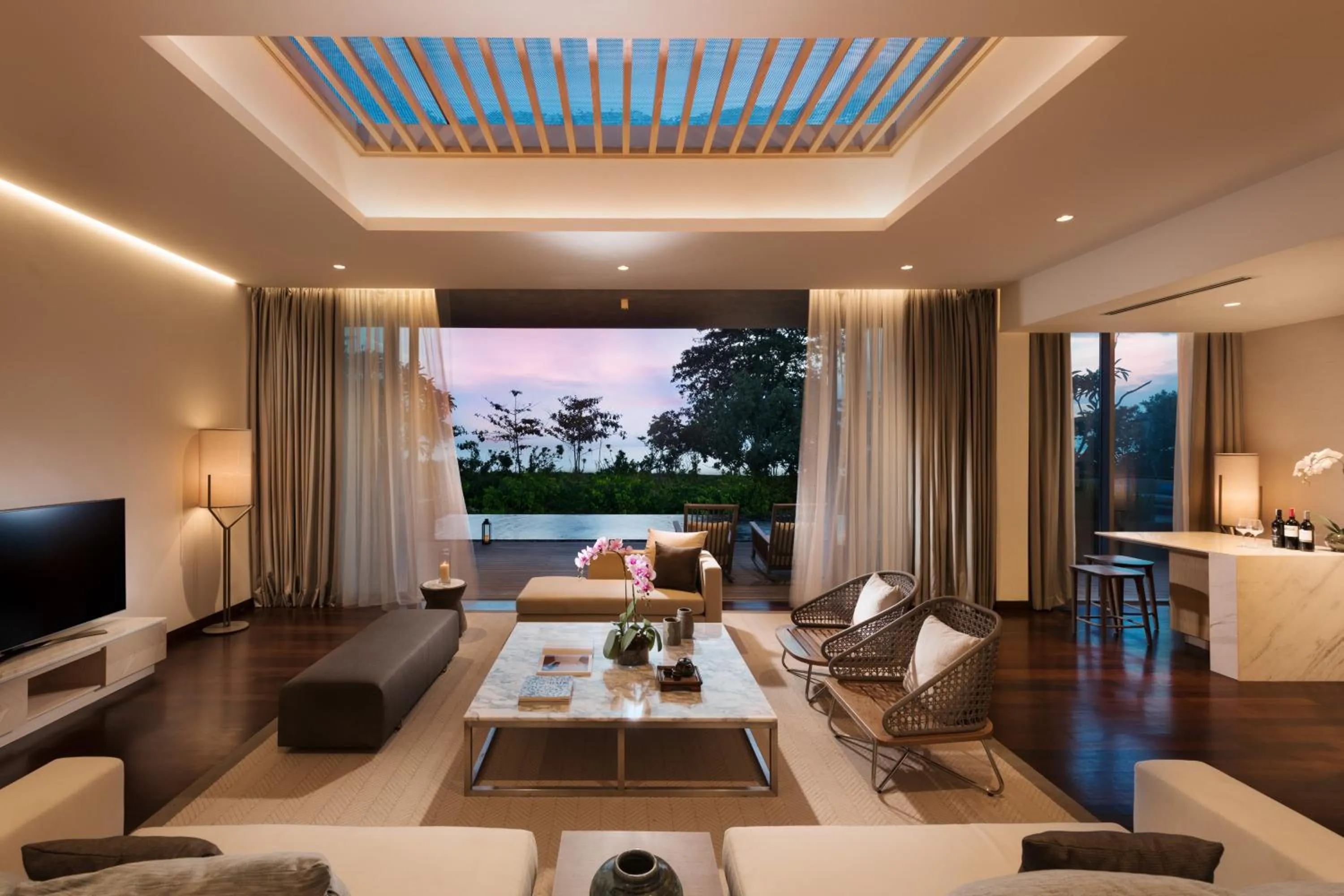 Communal lounge/ TV room in Anantara Desaru Coast Resort & Villas
