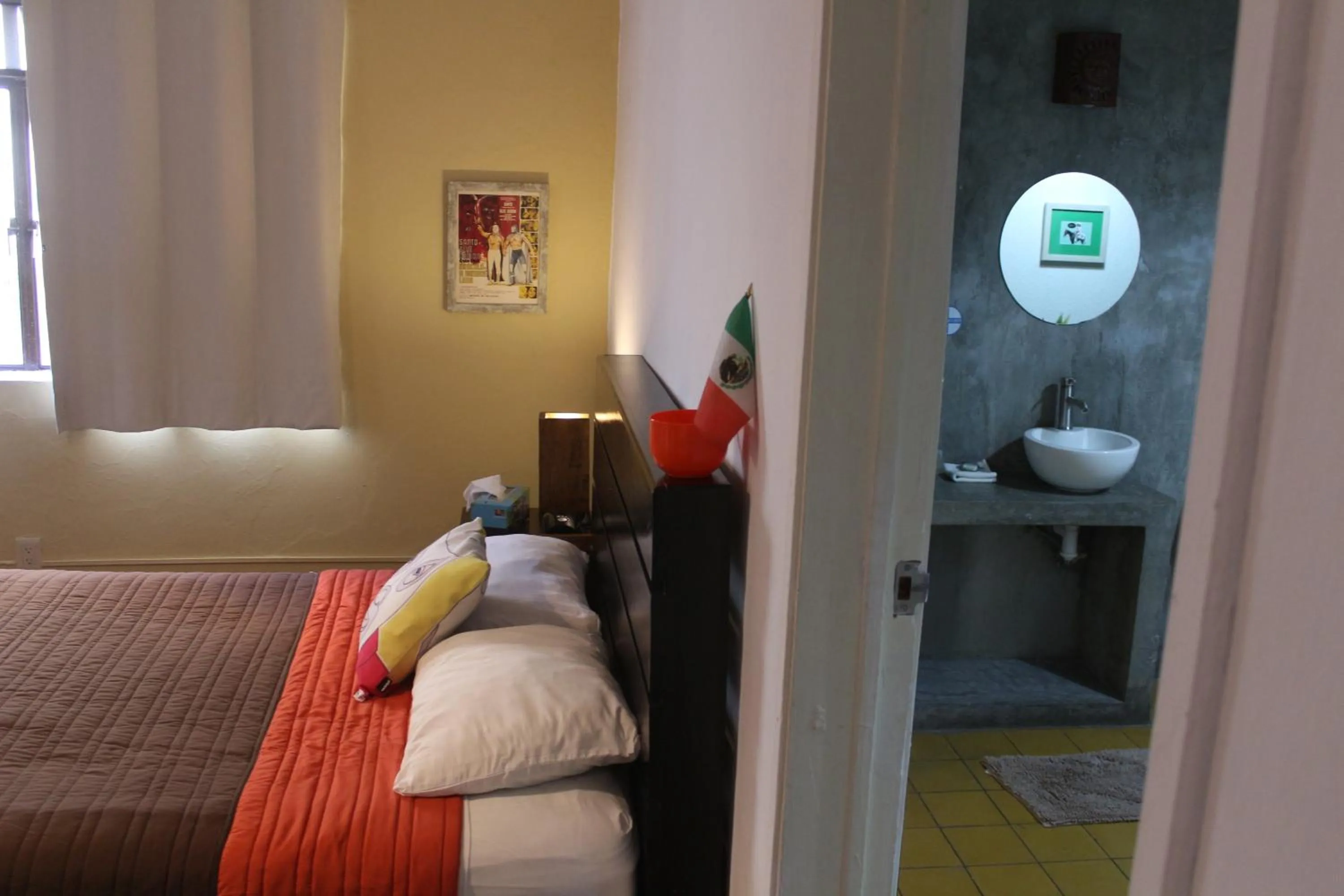 Bedroom, Bed in Hostel Hospedarte Centro