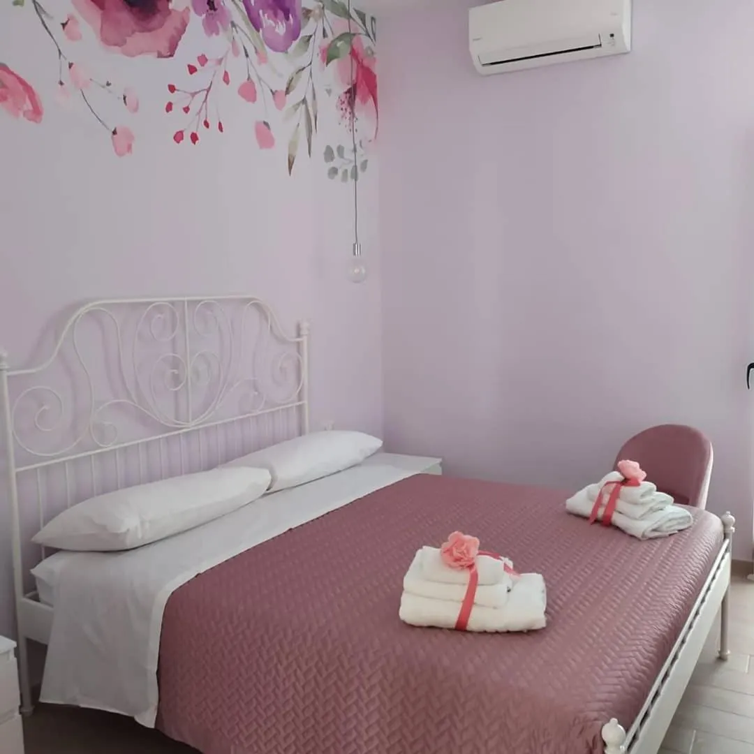 Bedroom, Bed in Flower house