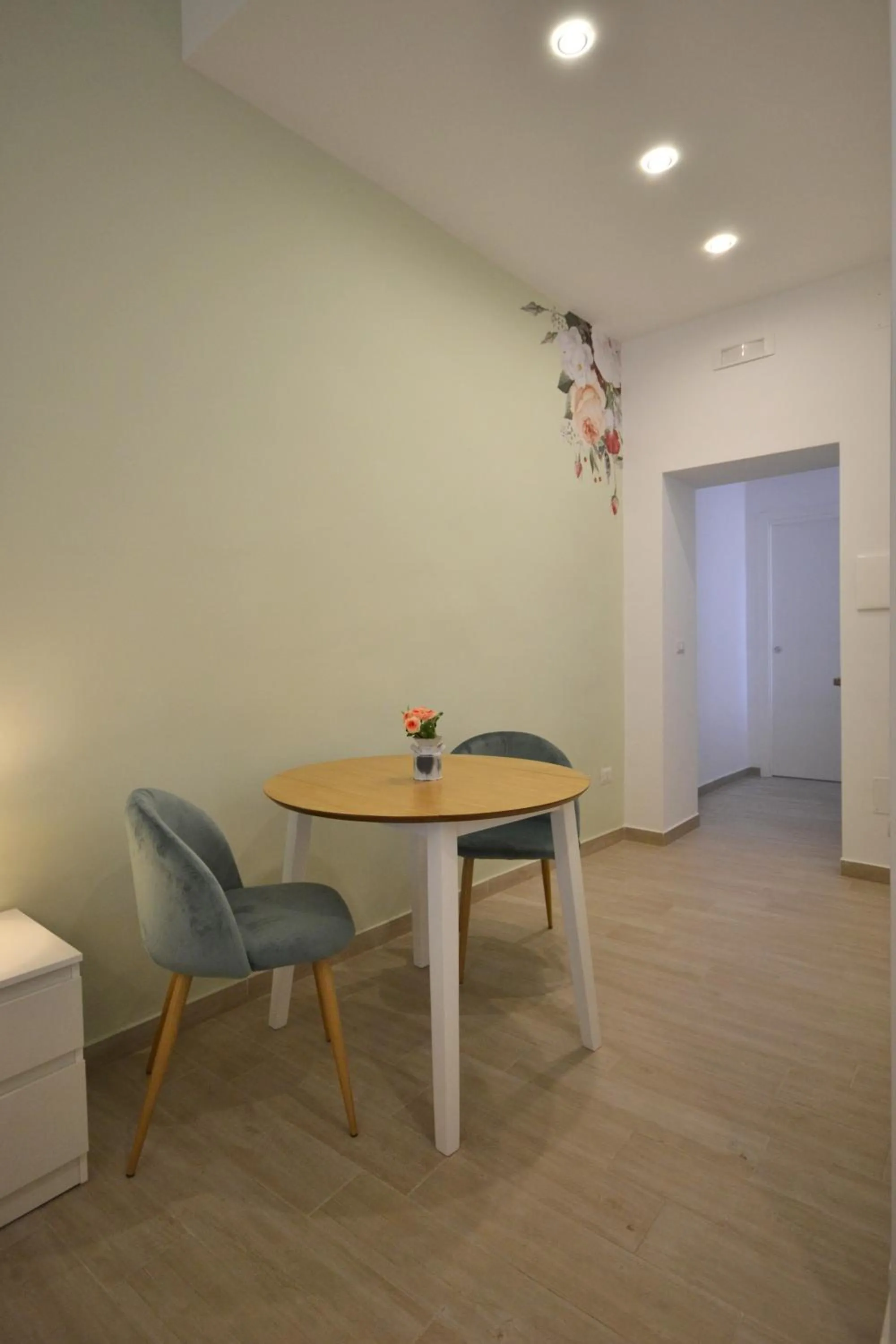 Dining area in Flower house