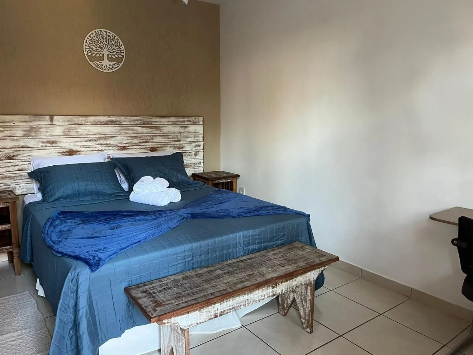 Bed in Guesthouse Casa da Aroeira