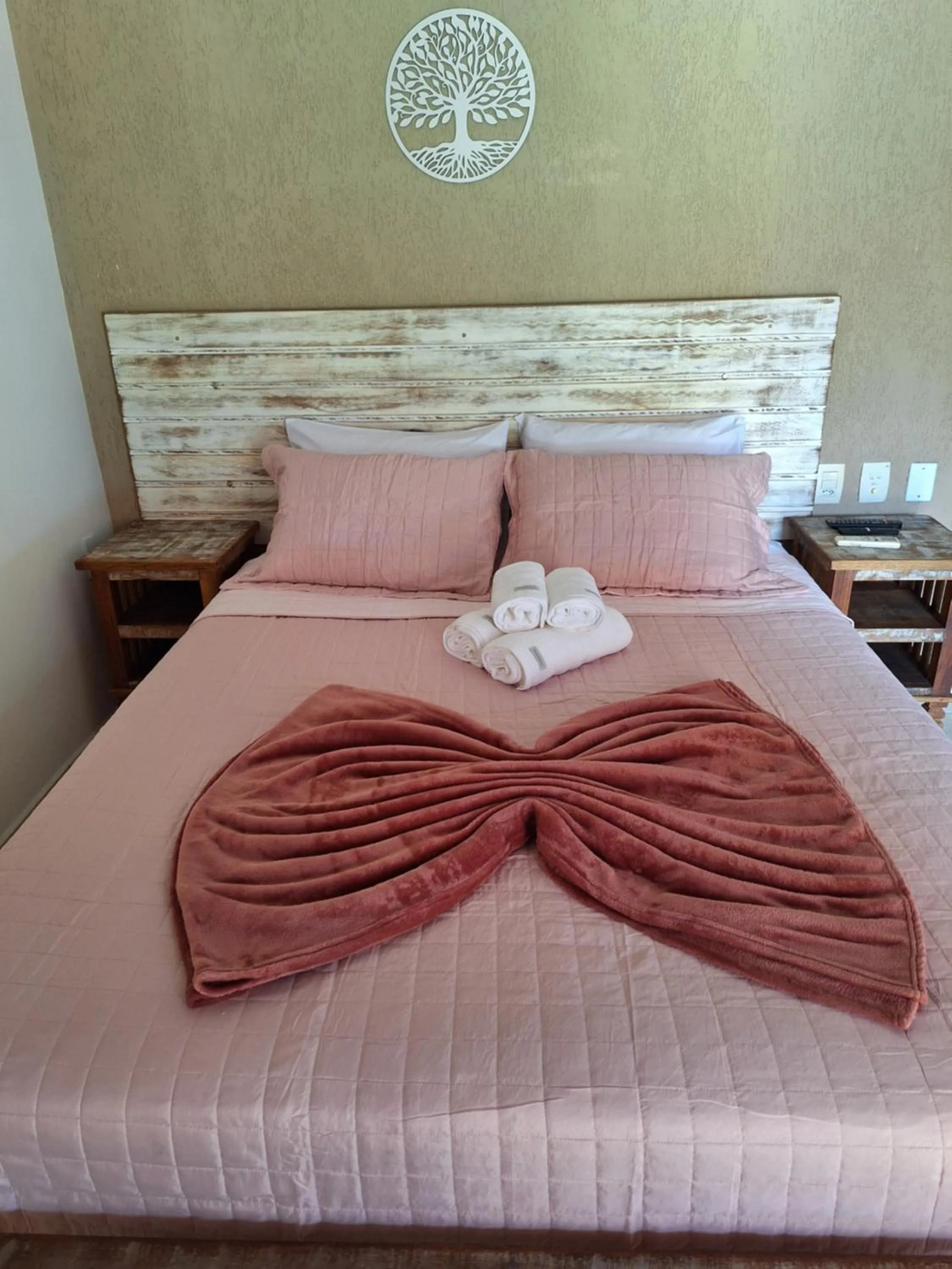 Bed in Guesthouse Casa da Aroeira