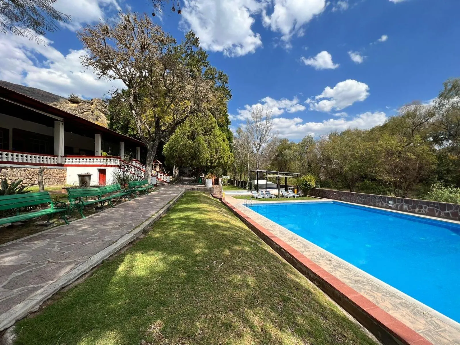 Pool view in Lourdes Hotel Campestre