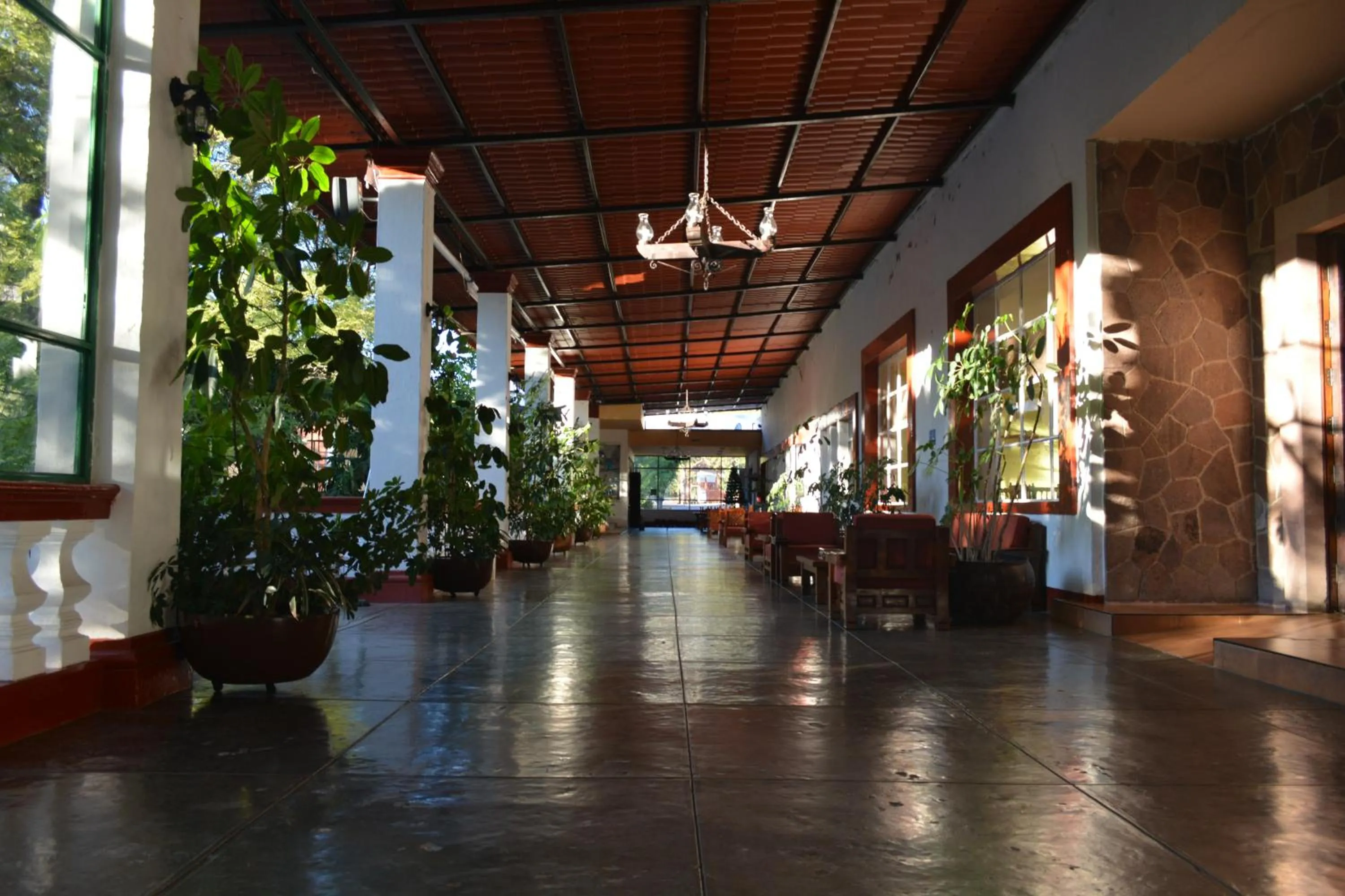 Lobby or reception in Lourdes Hotel Campestre