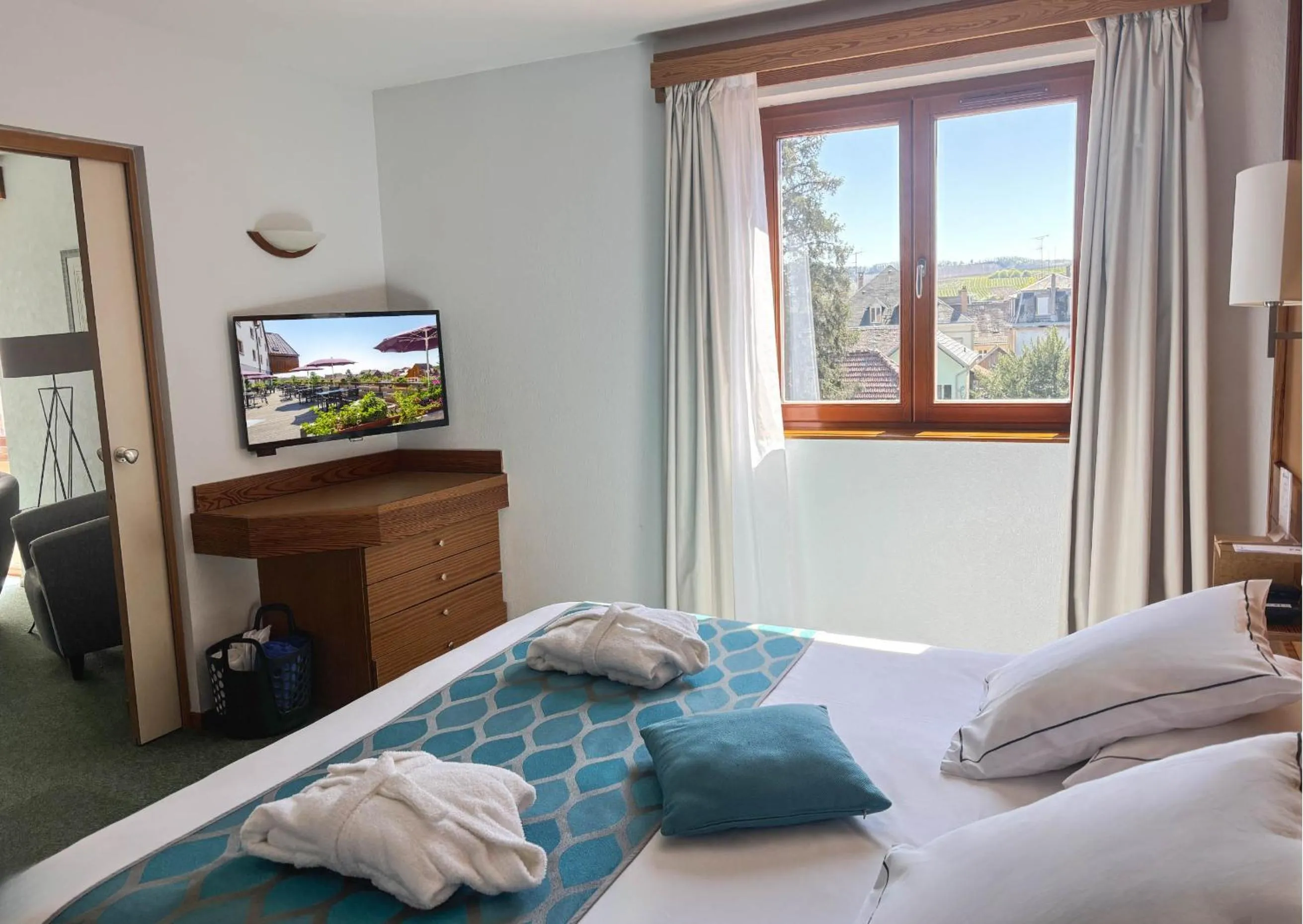 Bed in Best Western Plus Hotel & SPA Le Schoenenbourg