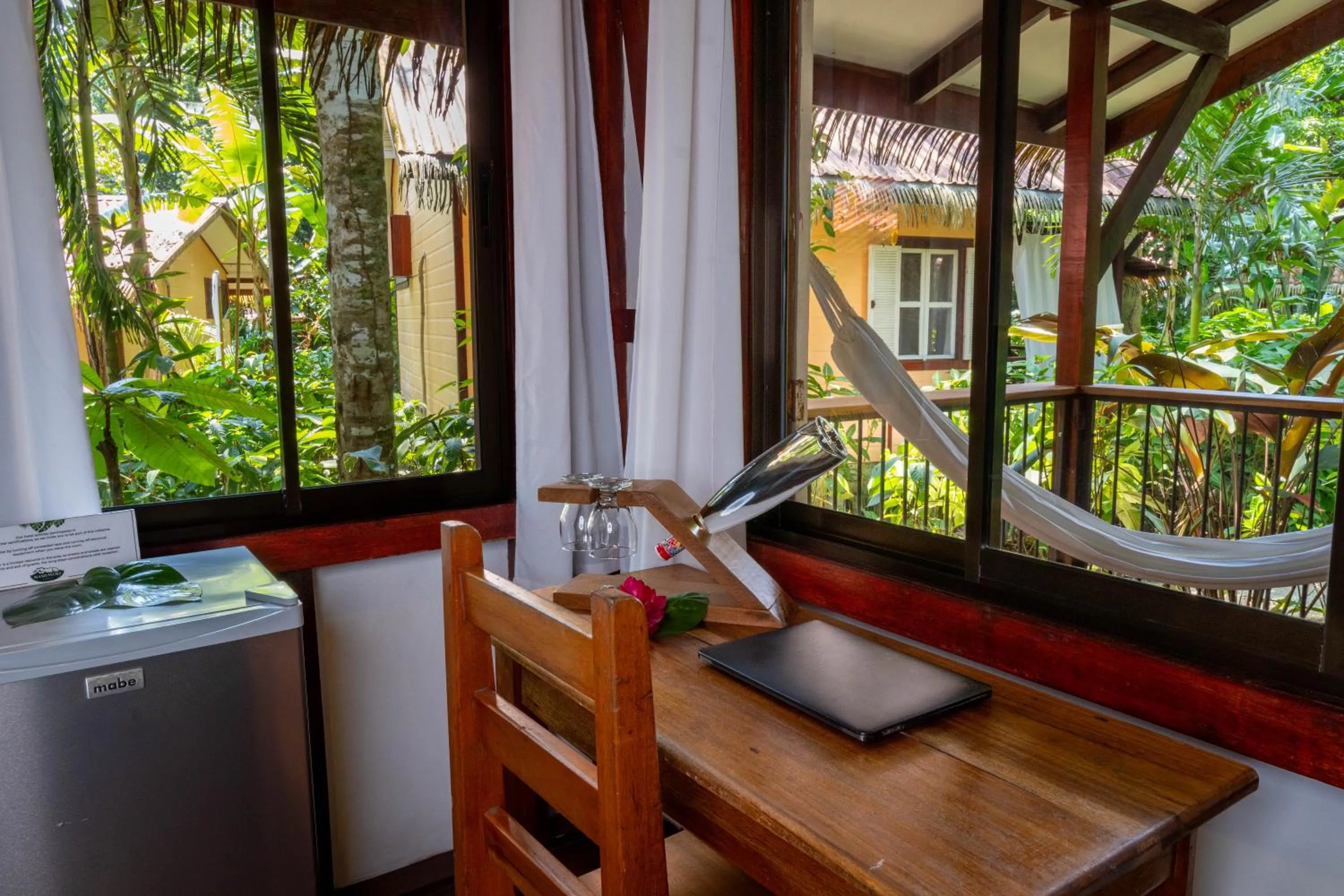 Garden view in Namuwoki Lodge