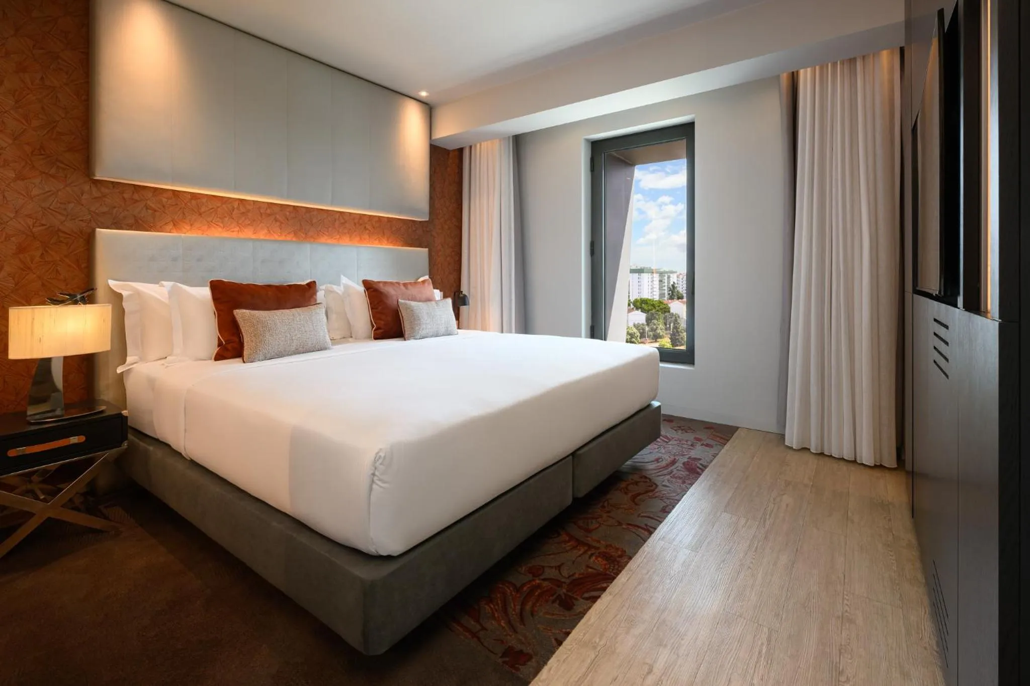 Bed in Meliá Lisboa Aeroporto