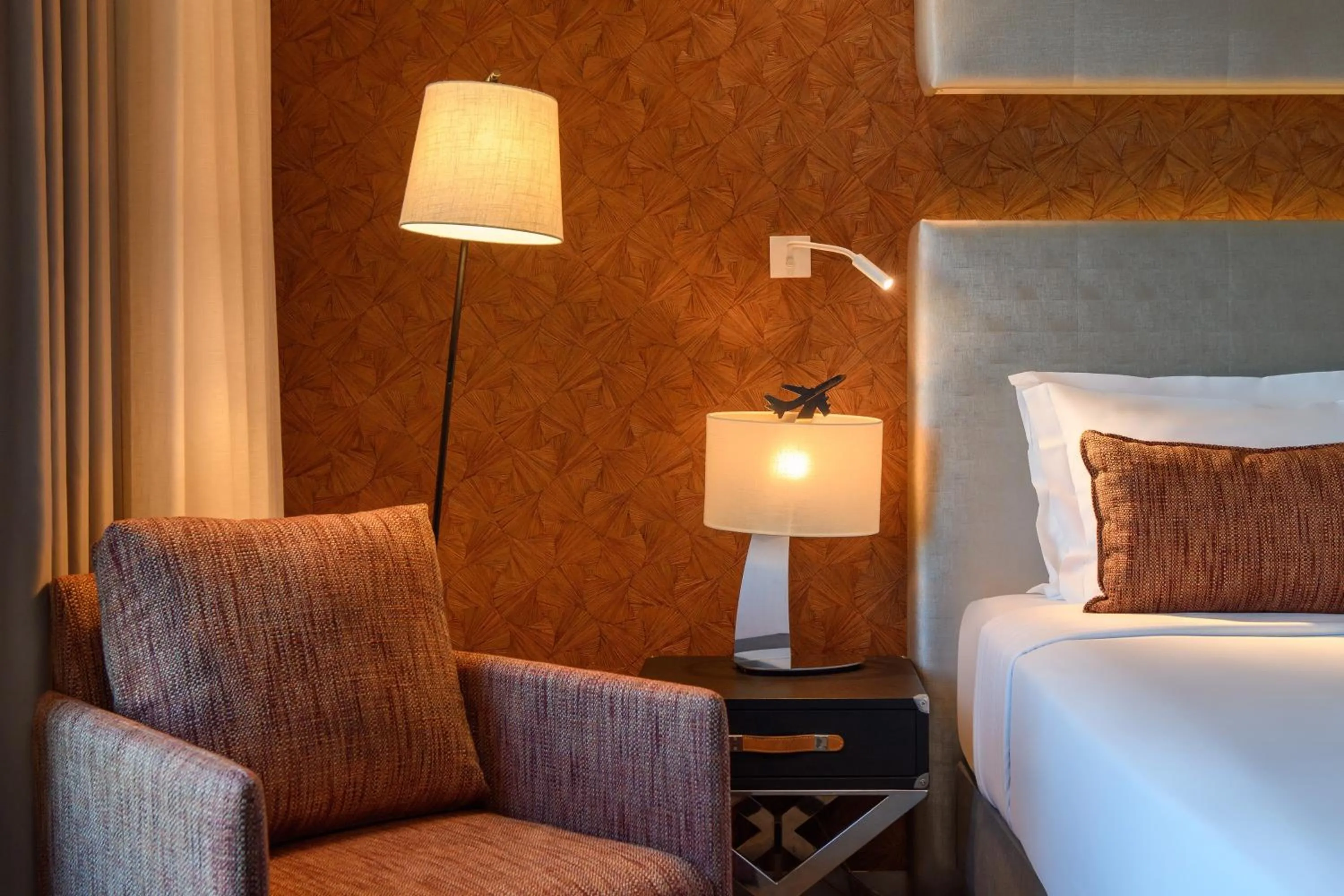 Bed in Meliá Lisboa Aeroporto