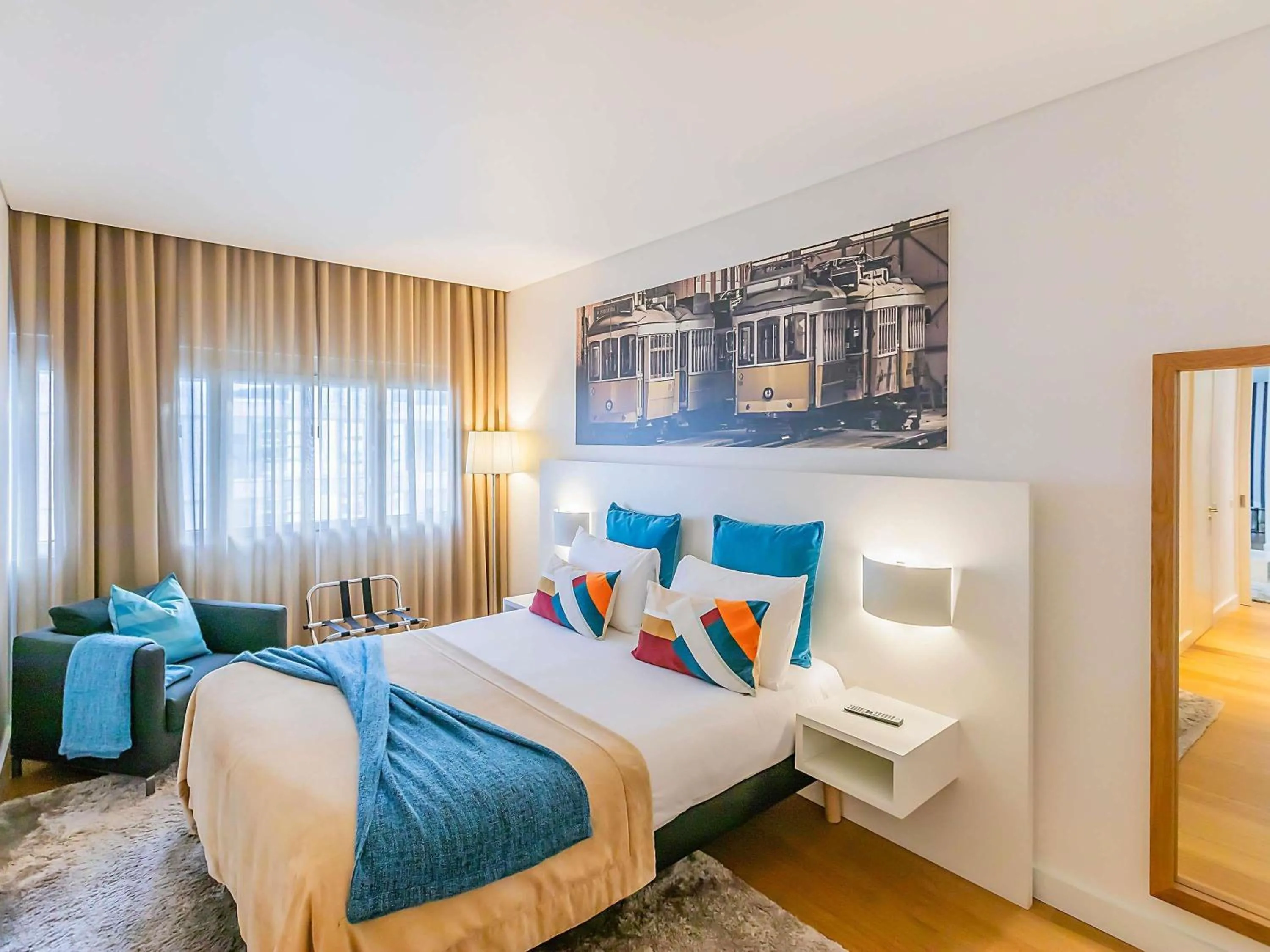 Bedroom, Bed in Hotel Ibis Lisboa Parque das Nações