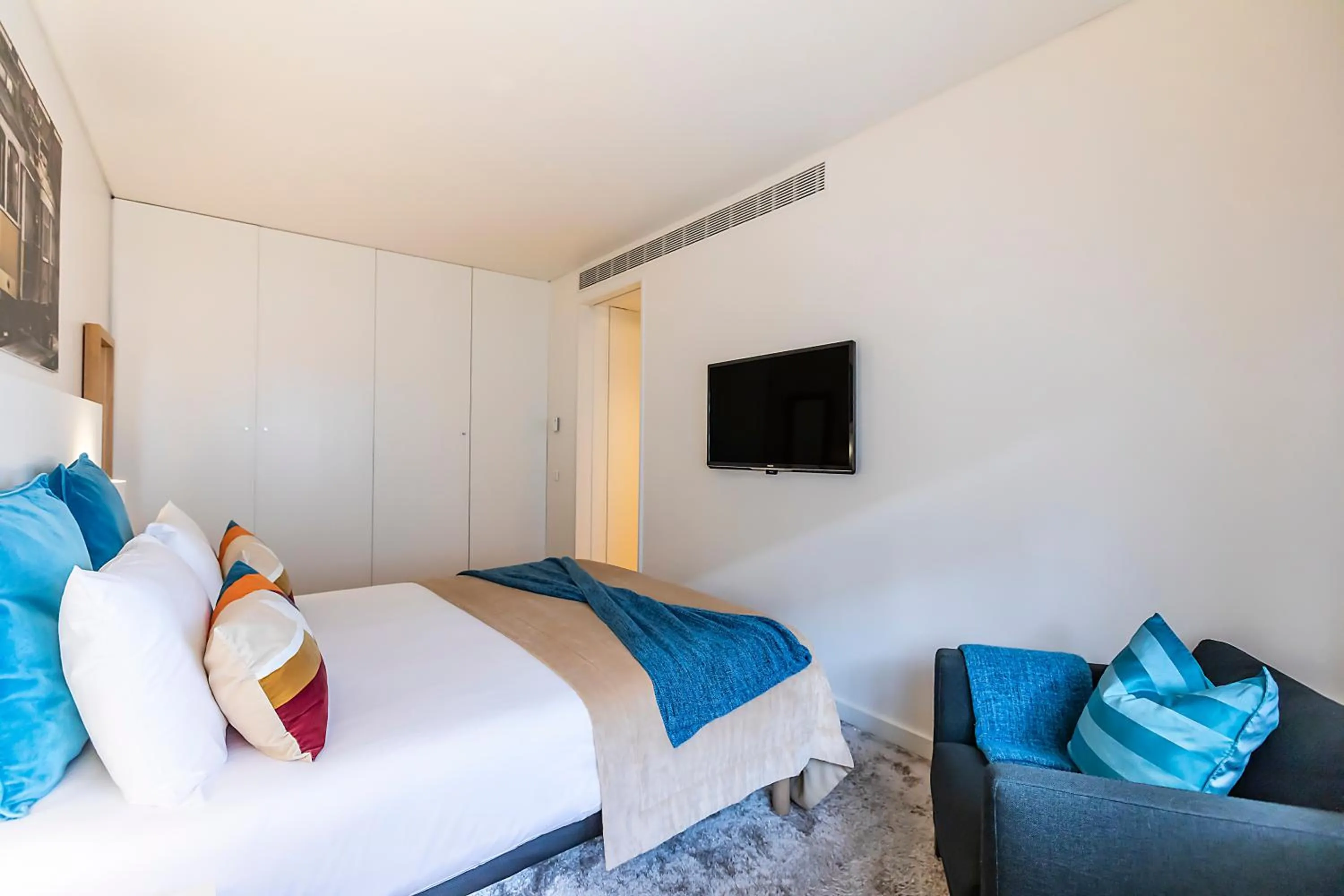 Bed in Hotel Ibis Lisboa Parque das Nações