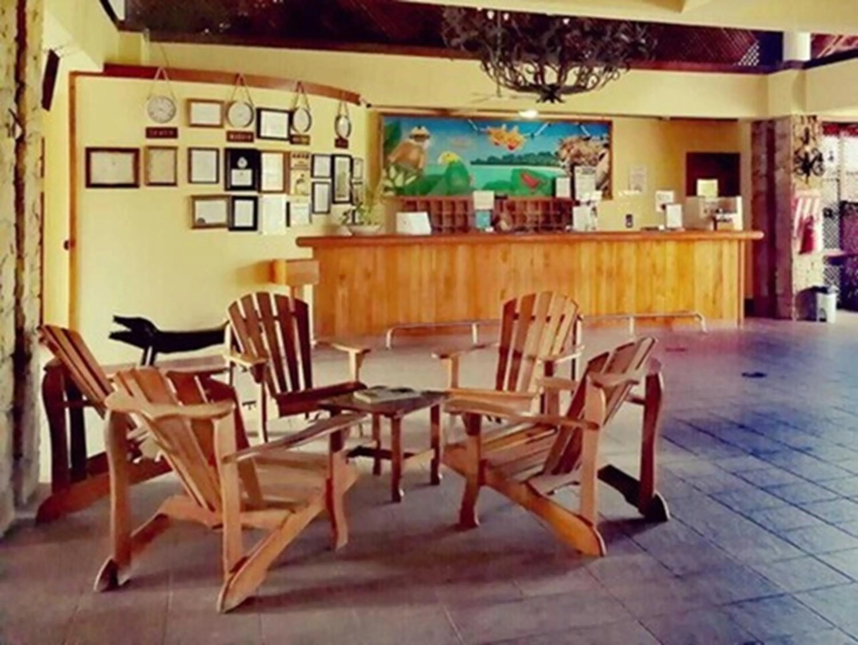 Lobby or reception in Amapola Resort