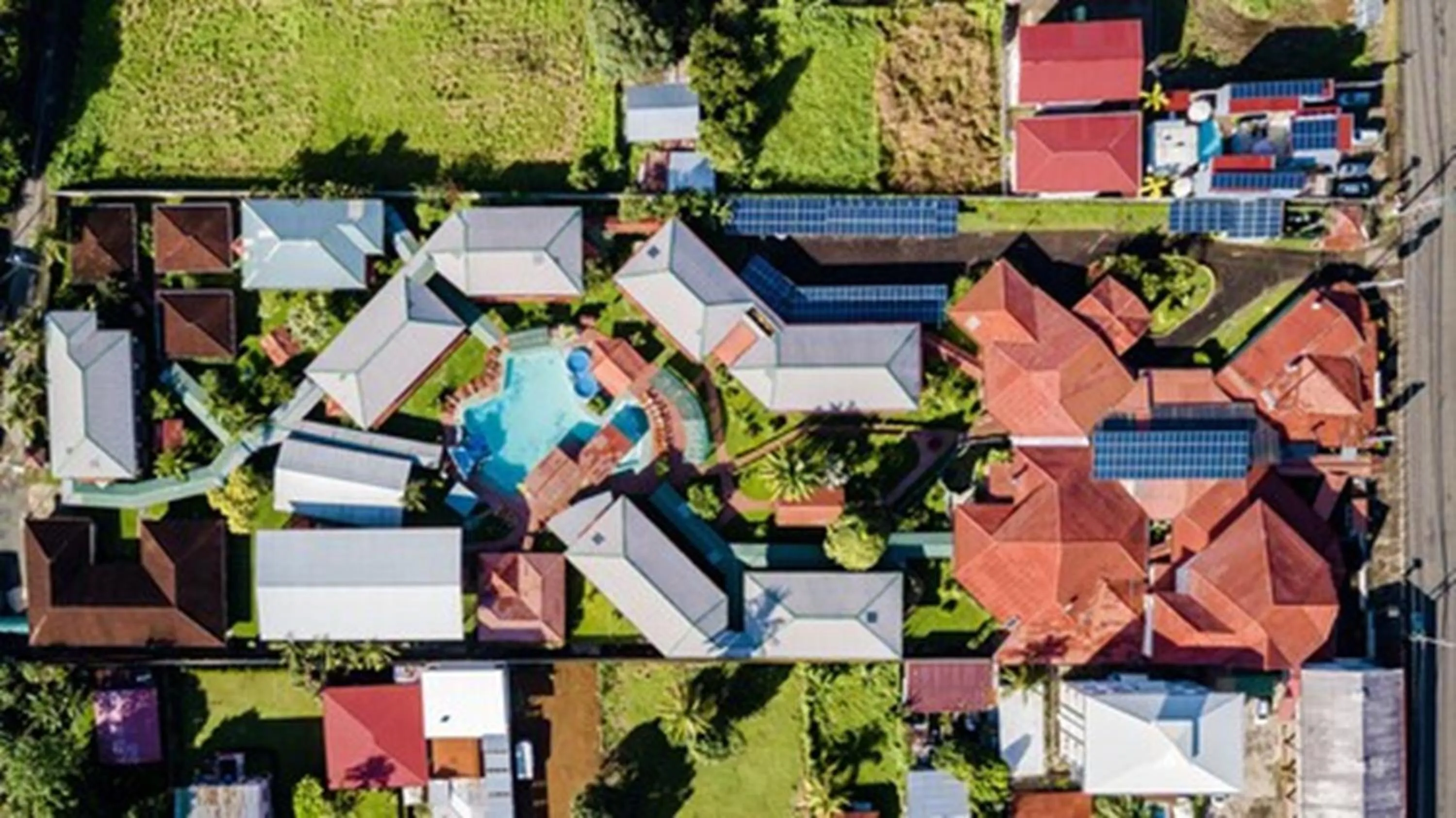 Bird's eye view in Amapola Resort