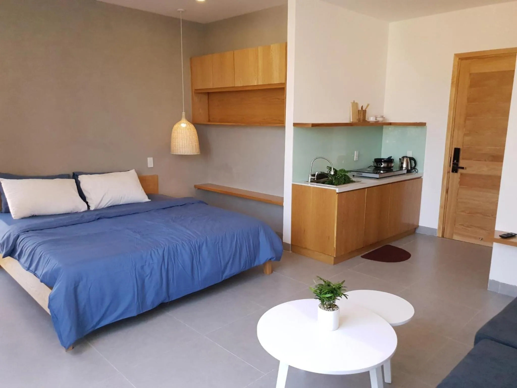 Bed in Lem's Apartment & Coffee