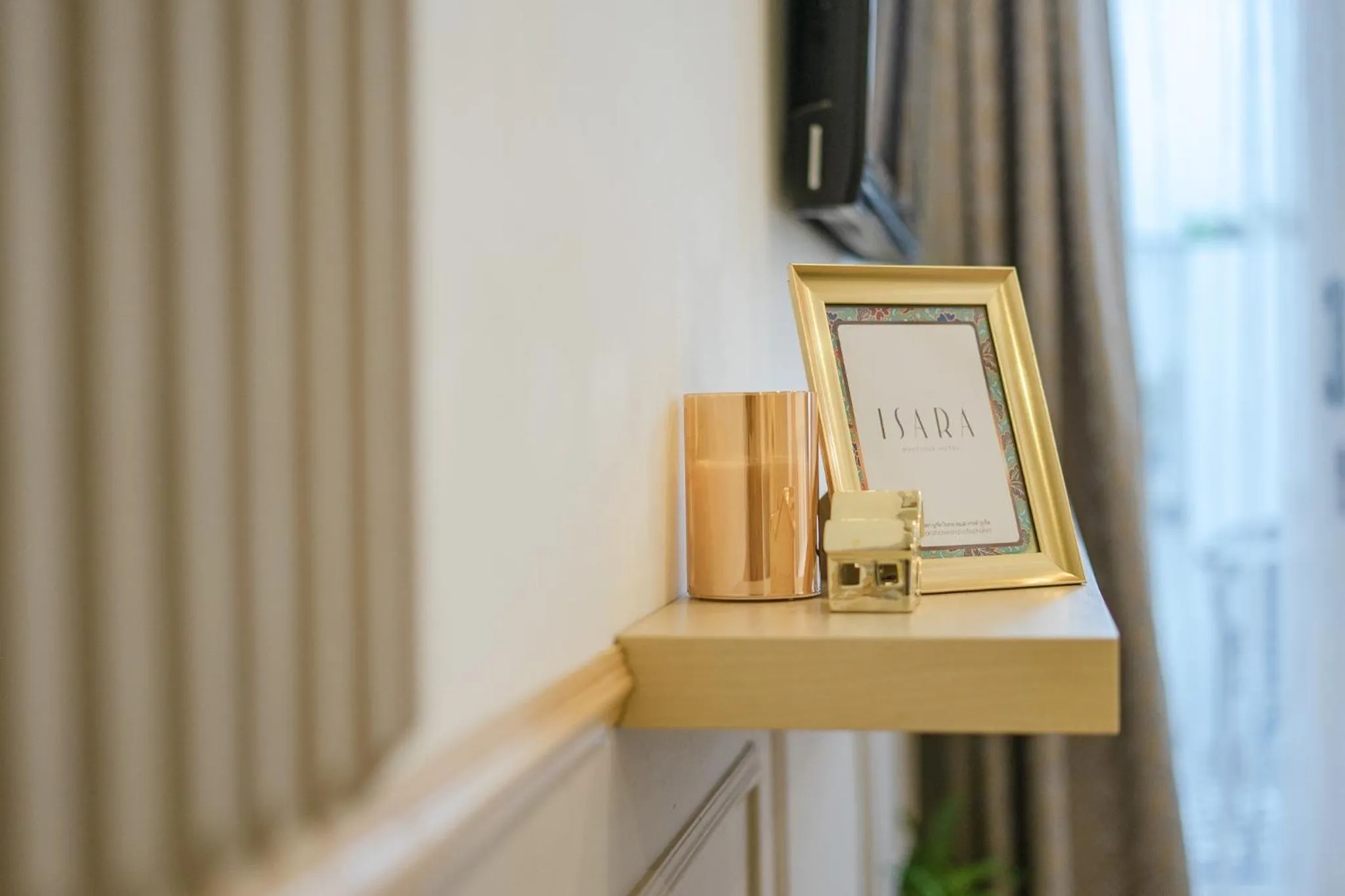 Decorative detail in Isara Boutique Hotel and Cafe