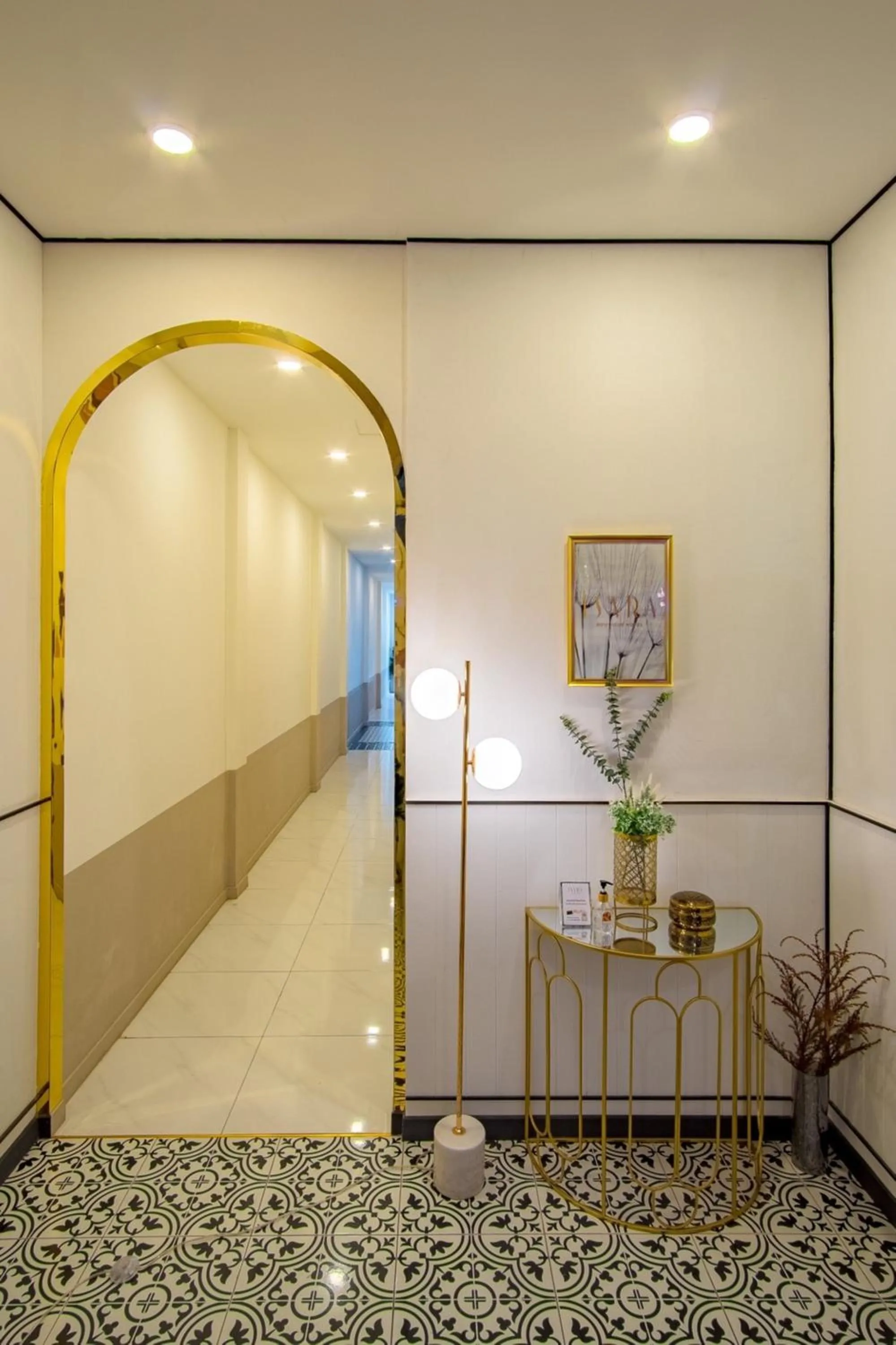 Decorative detail in Isara Boutique Hotel and Cafe