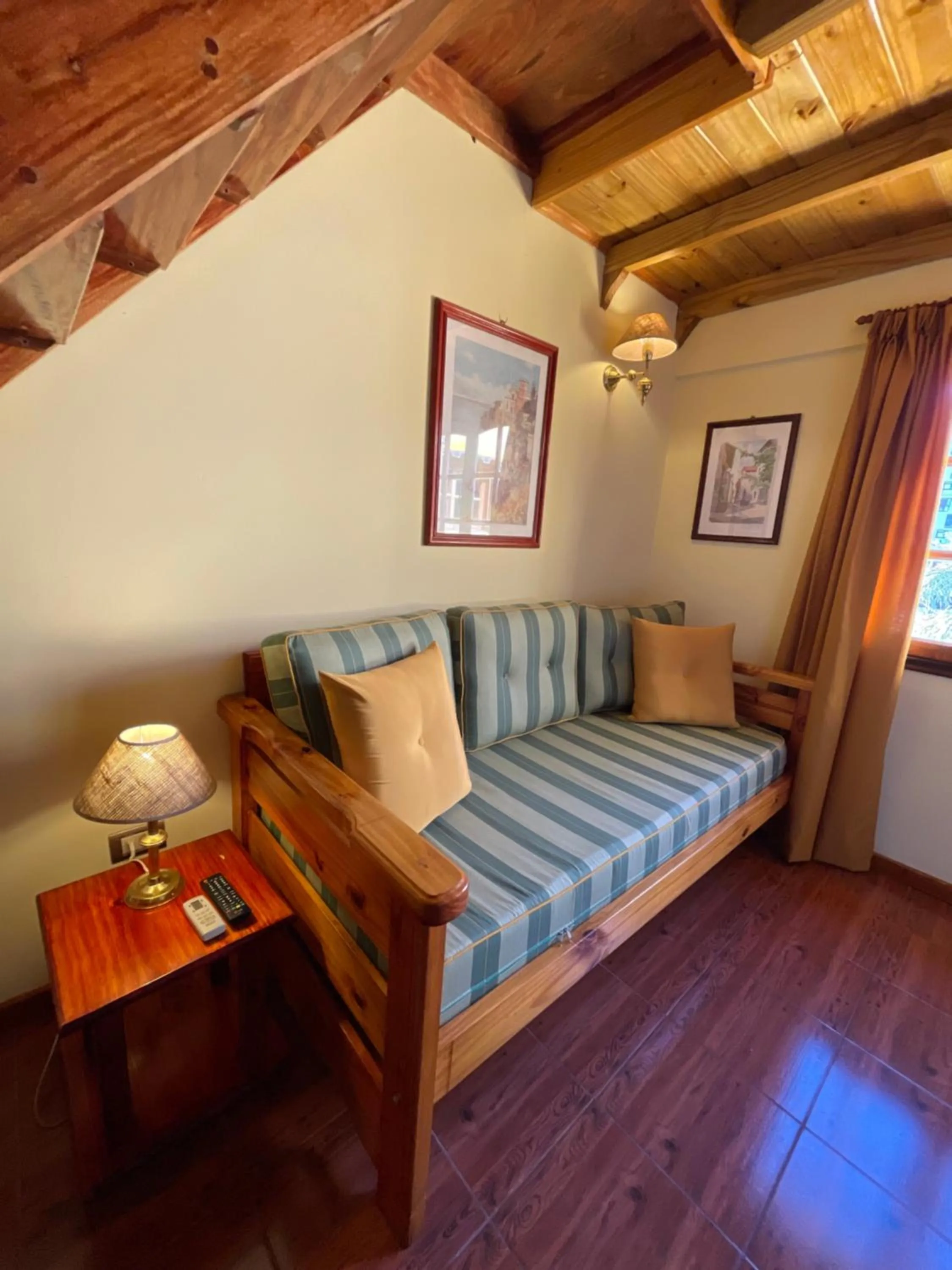 Living room in Hosteria Sirenuse