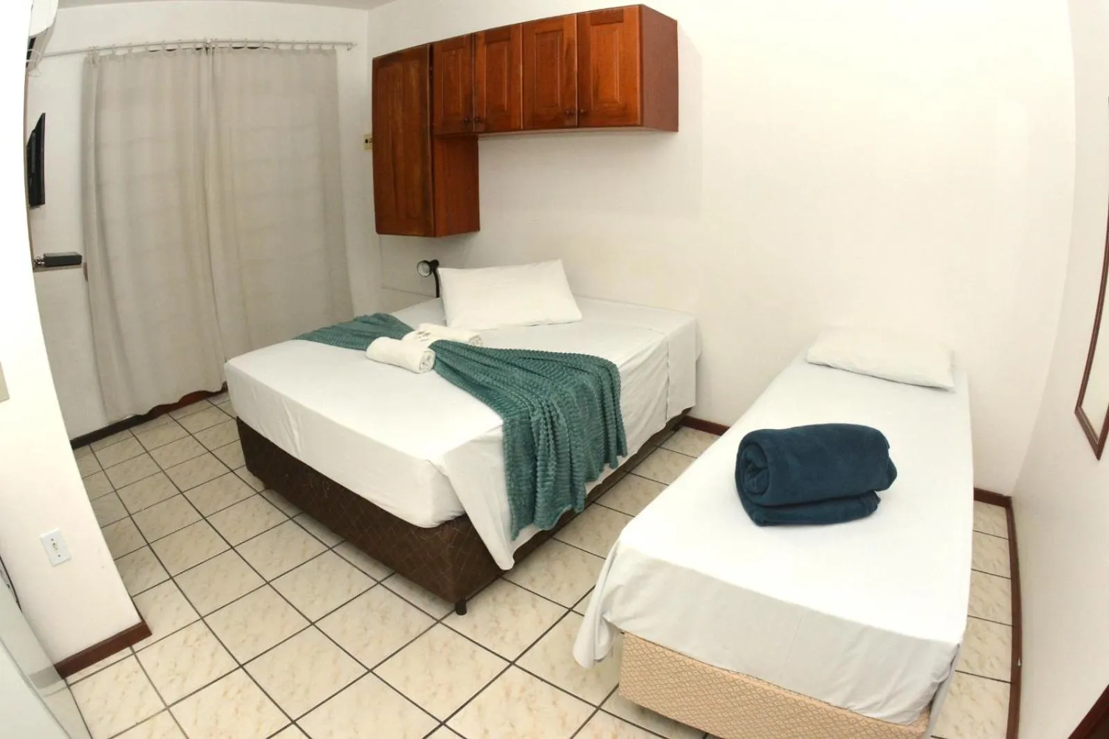 Bed in Hotel Dom Fish