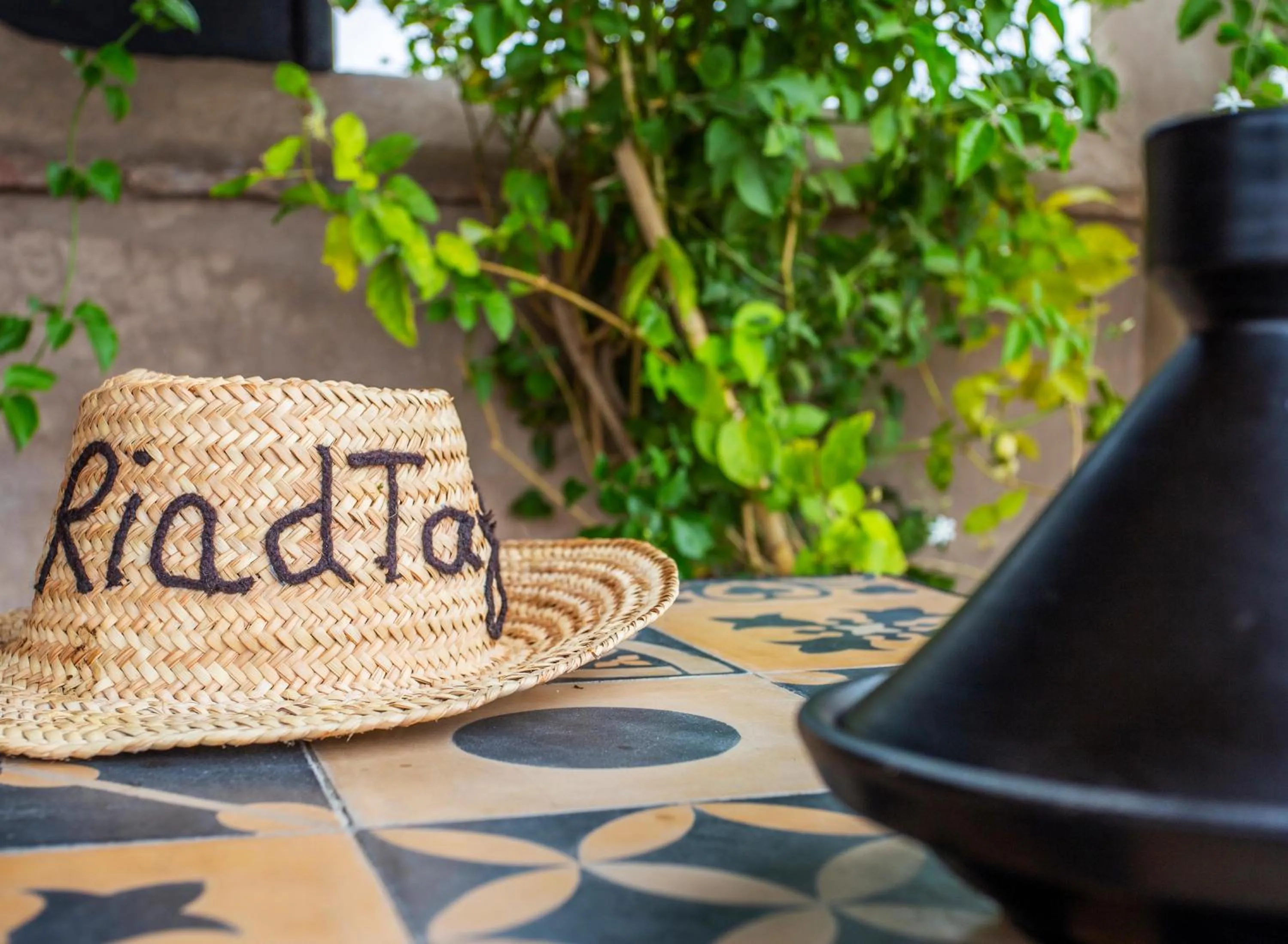 Lounge or bar in Riad Tajania