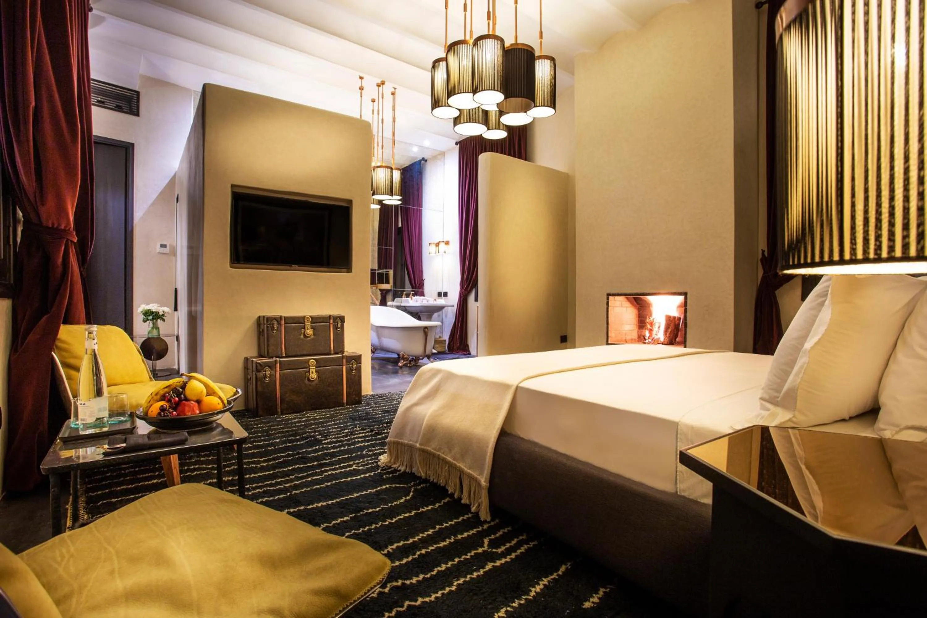 TV and multimedia, Bed in Riad Tajania