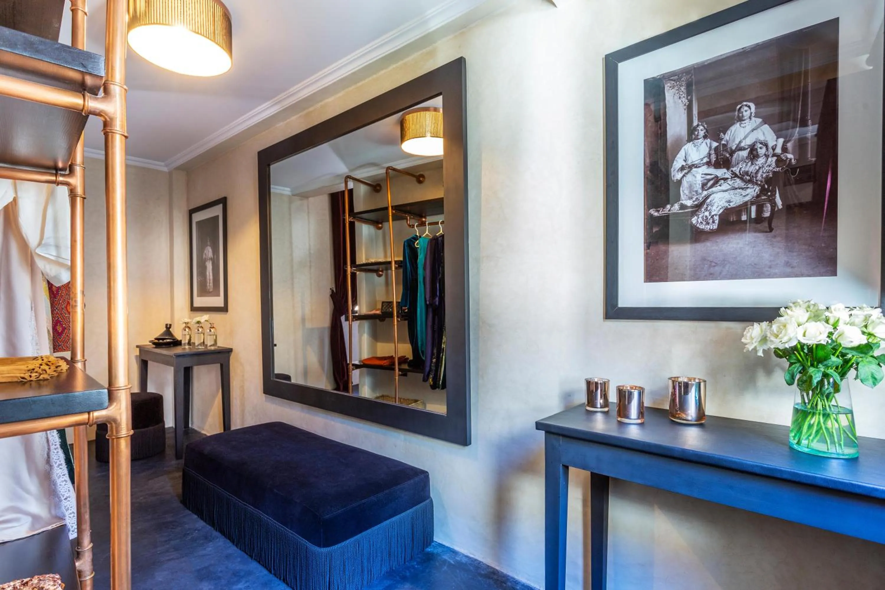 Bedroom in Riad Tajania