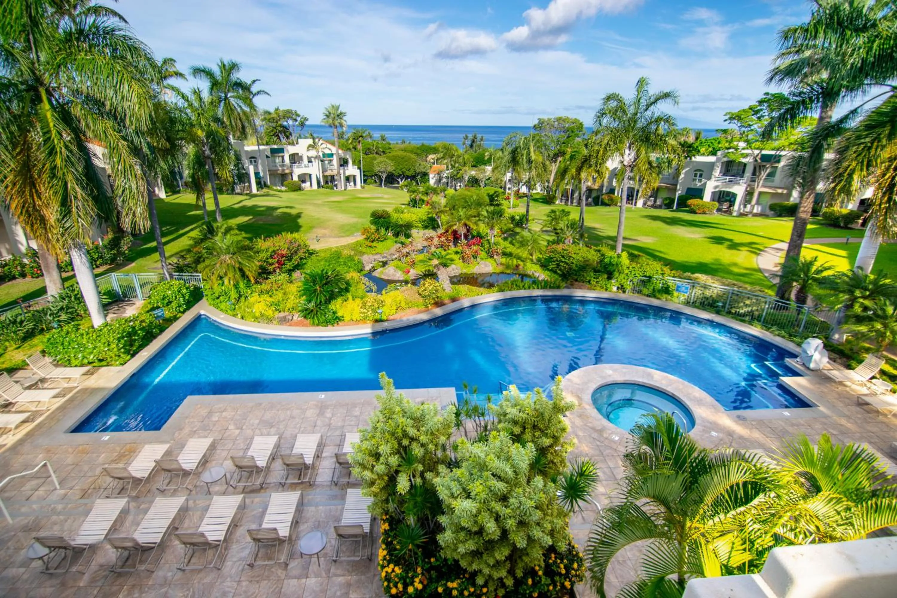 Swimming pool in Palms at Wailea
