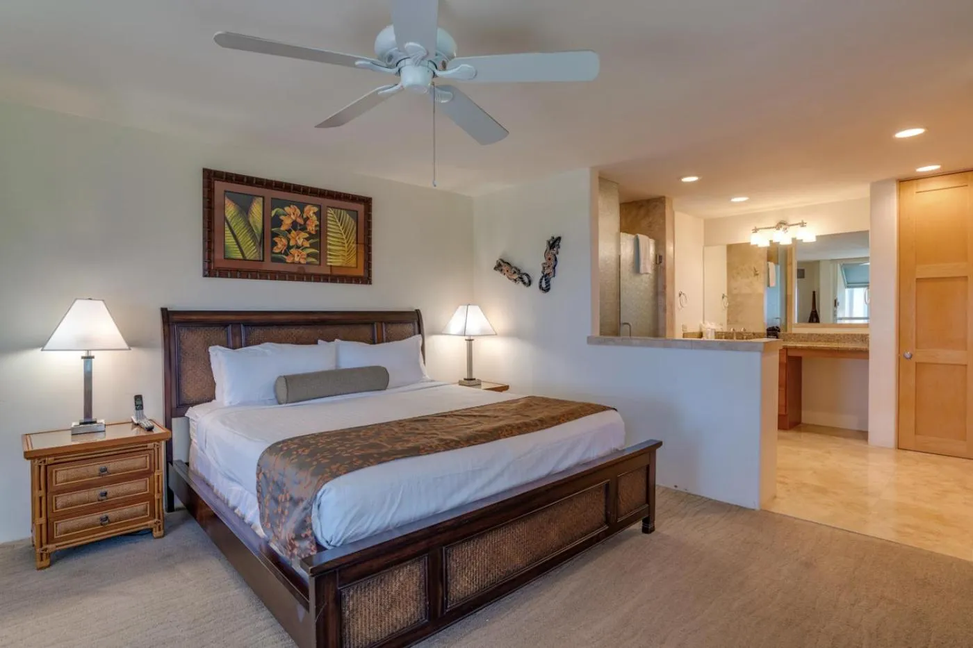 Bed in Palms at Wailea