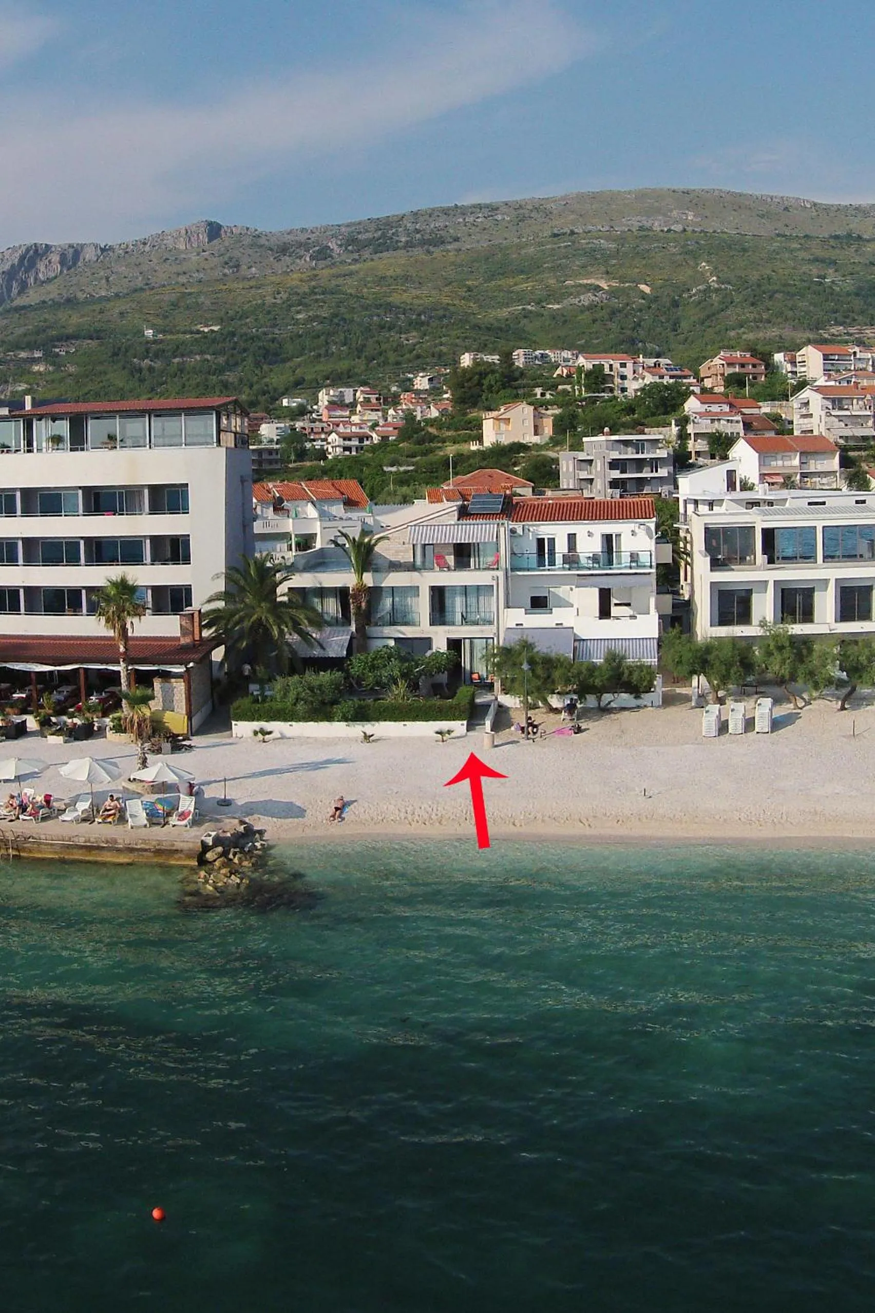 Bird's eye view in Hotel Beach Split