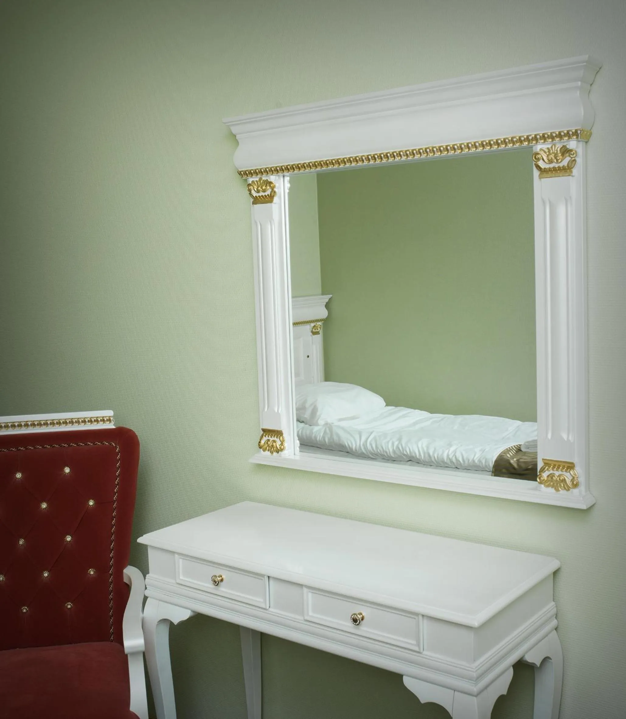 Bed in Hotel Golden Dome Iisalmi